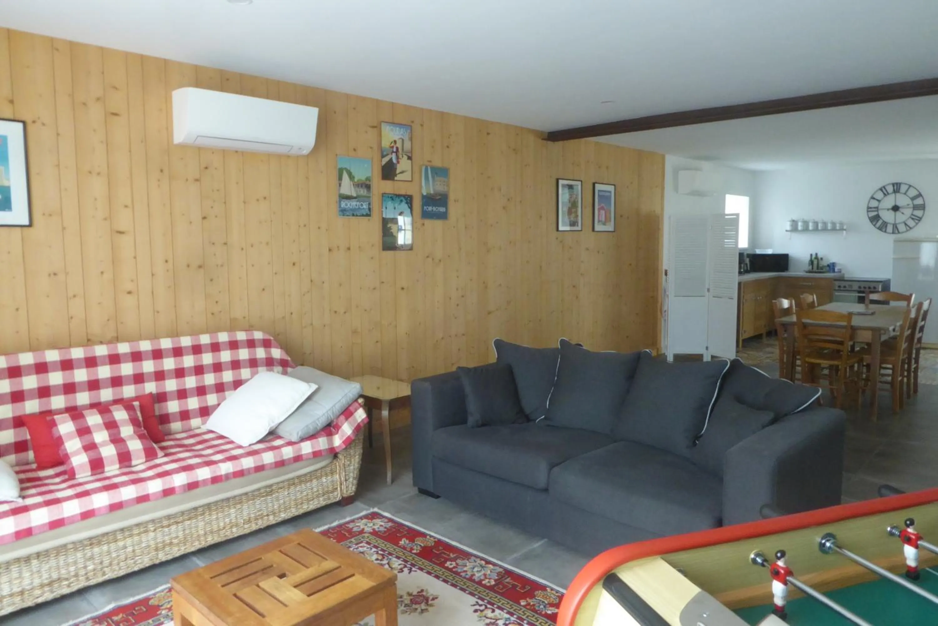 Living room in Chateau d'Annezay