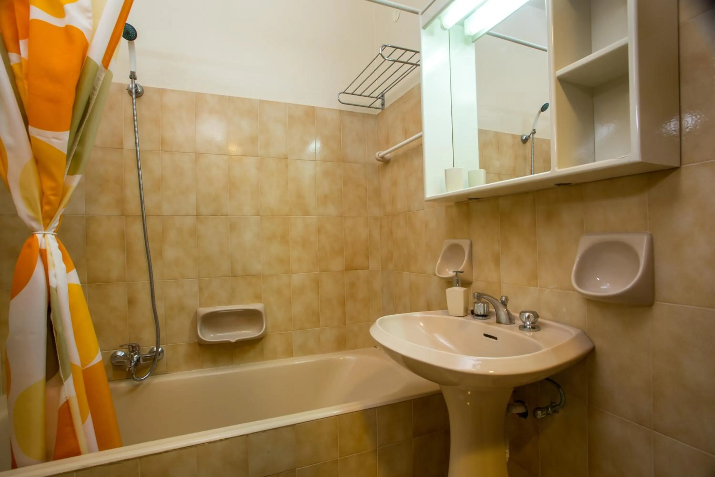 Bathroom in Muses Hotel