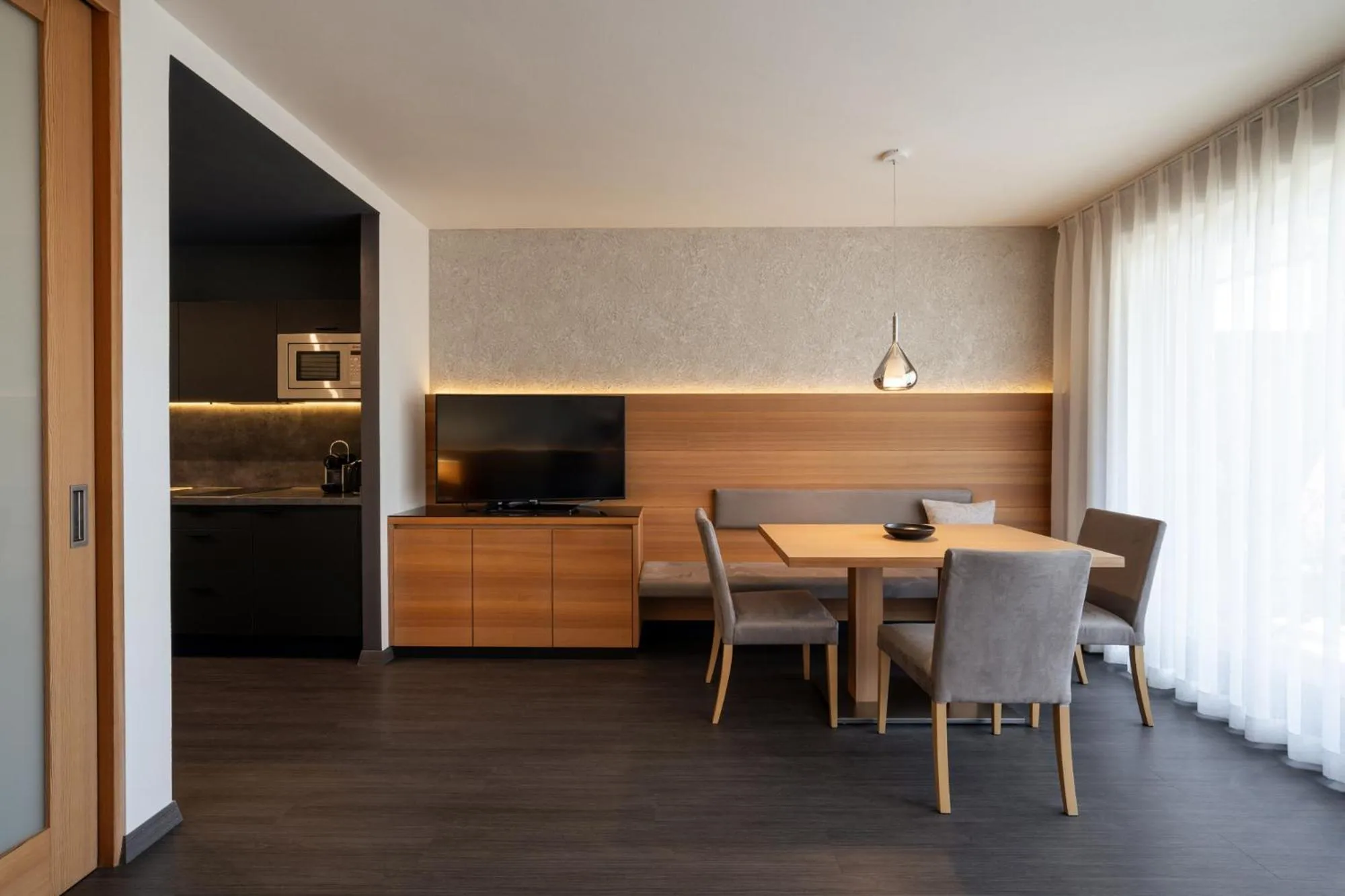 Kitchen or kitchenette in Alagundis Apartment Residence