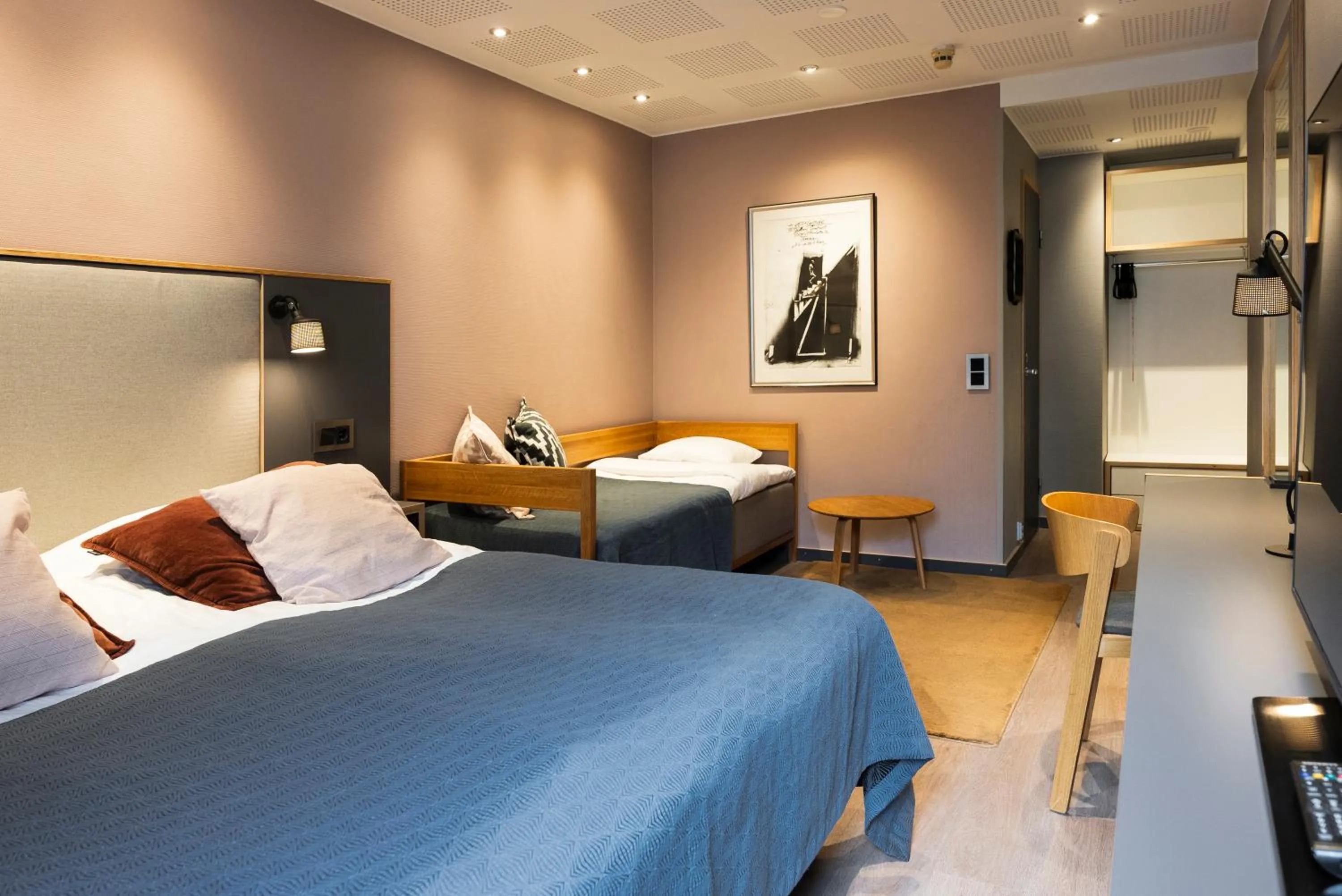 Photo of the whole room, Bed in Centro Hotel Turku