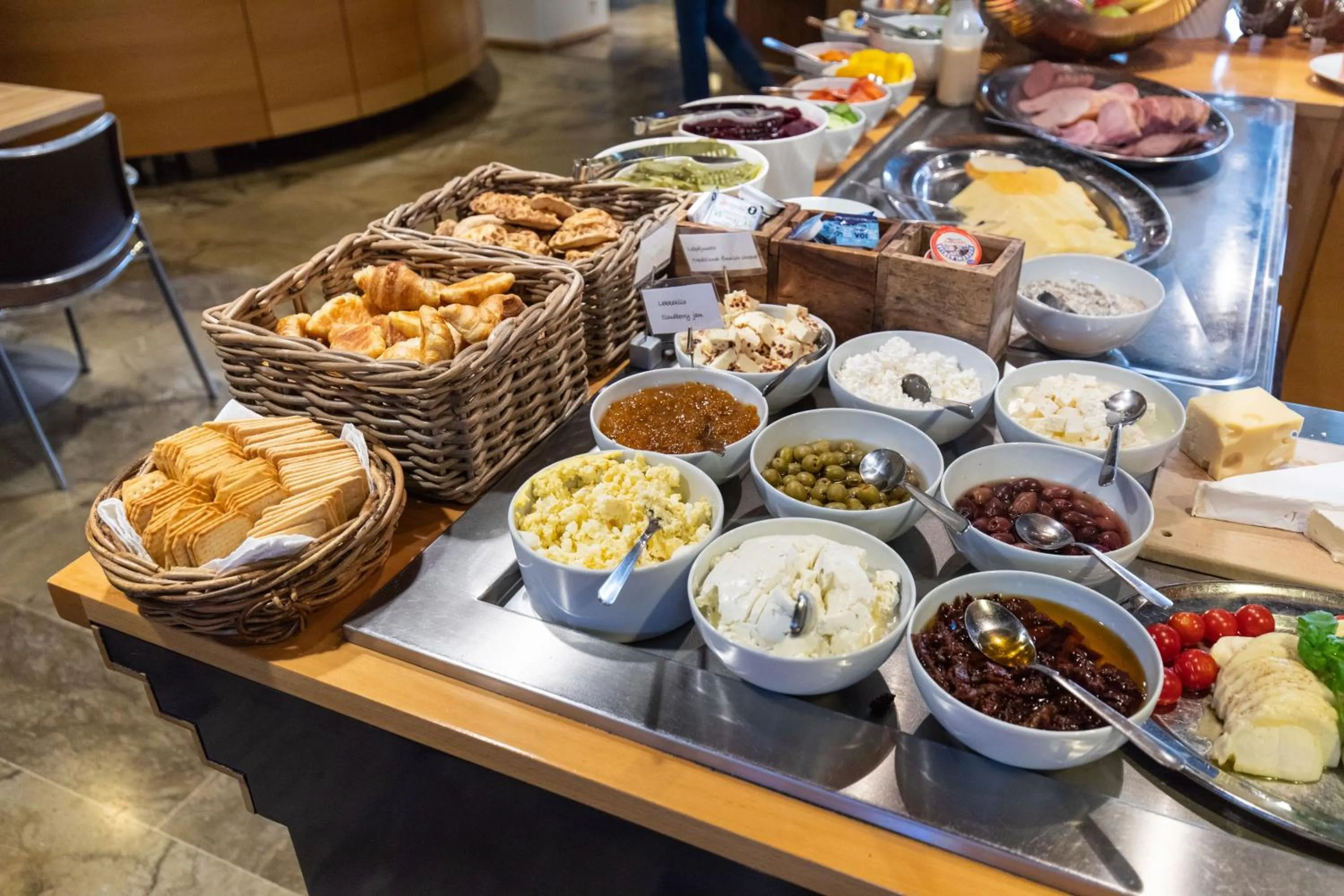 Buffet breakfast in Centro Hotel Turku