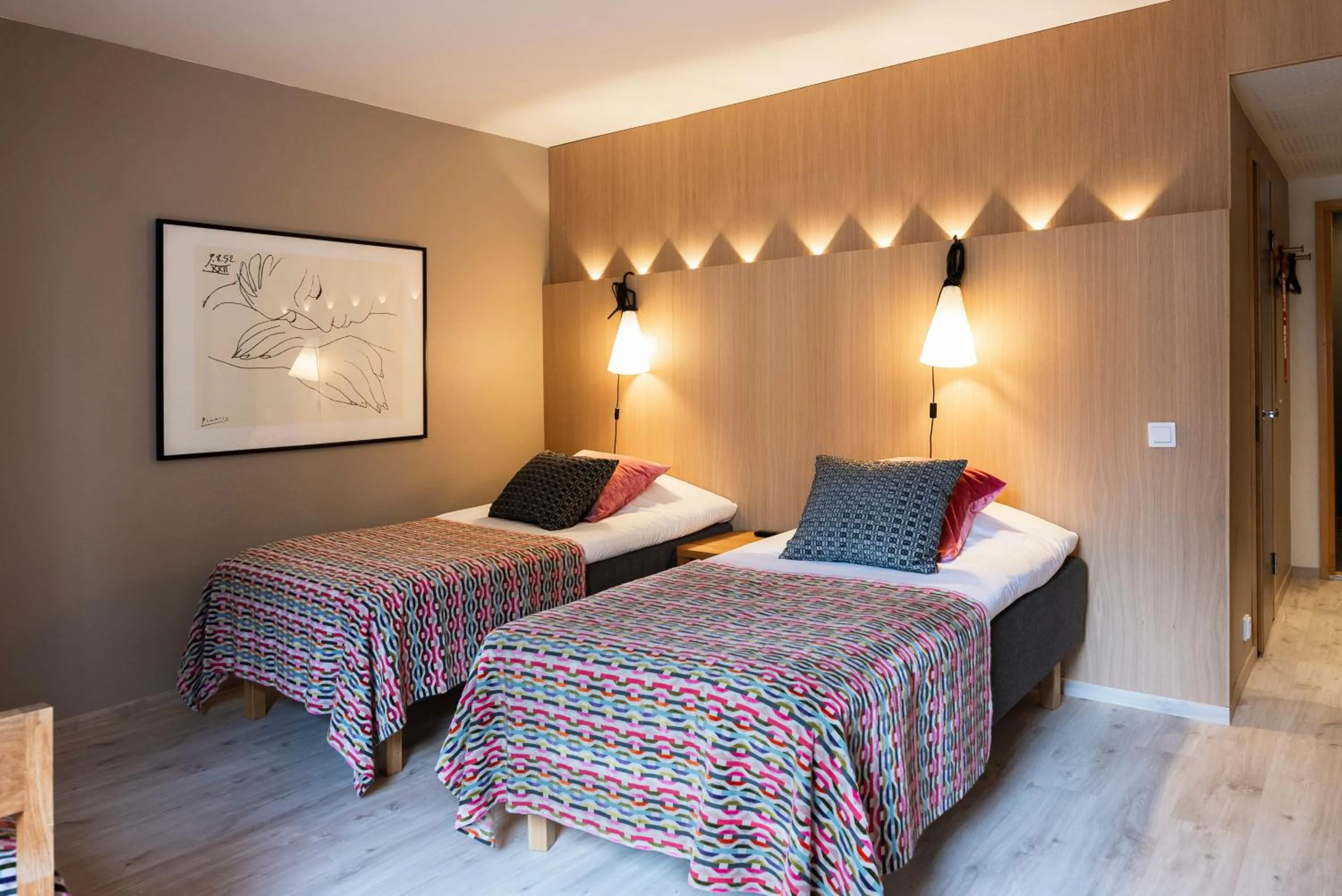 Photo of the whole room, Bed in Centro Hotel Turku