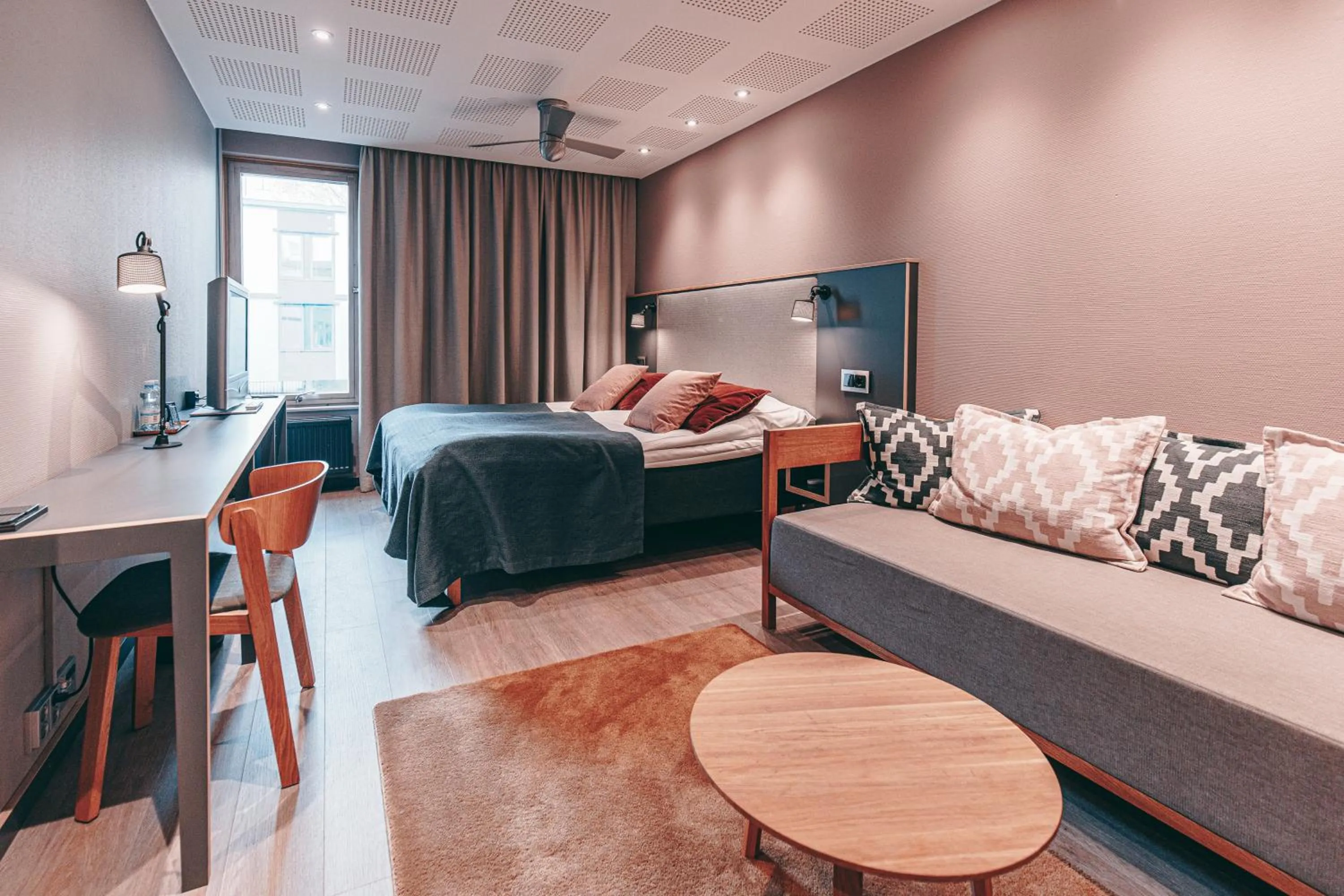 Photo of the whole room, Bed in Centro Hotel Turku