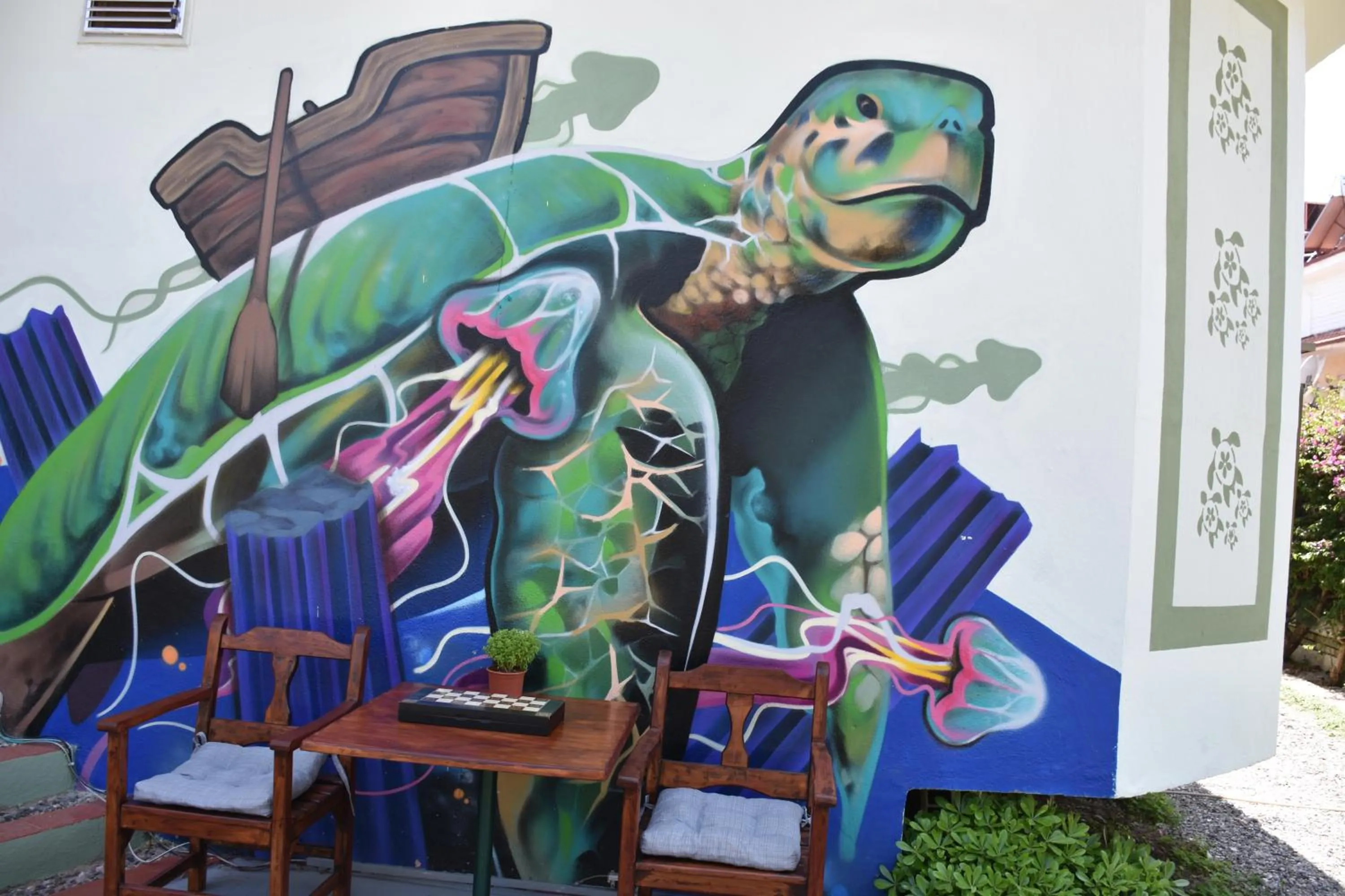 Garden in Caretta Caretta Hotel