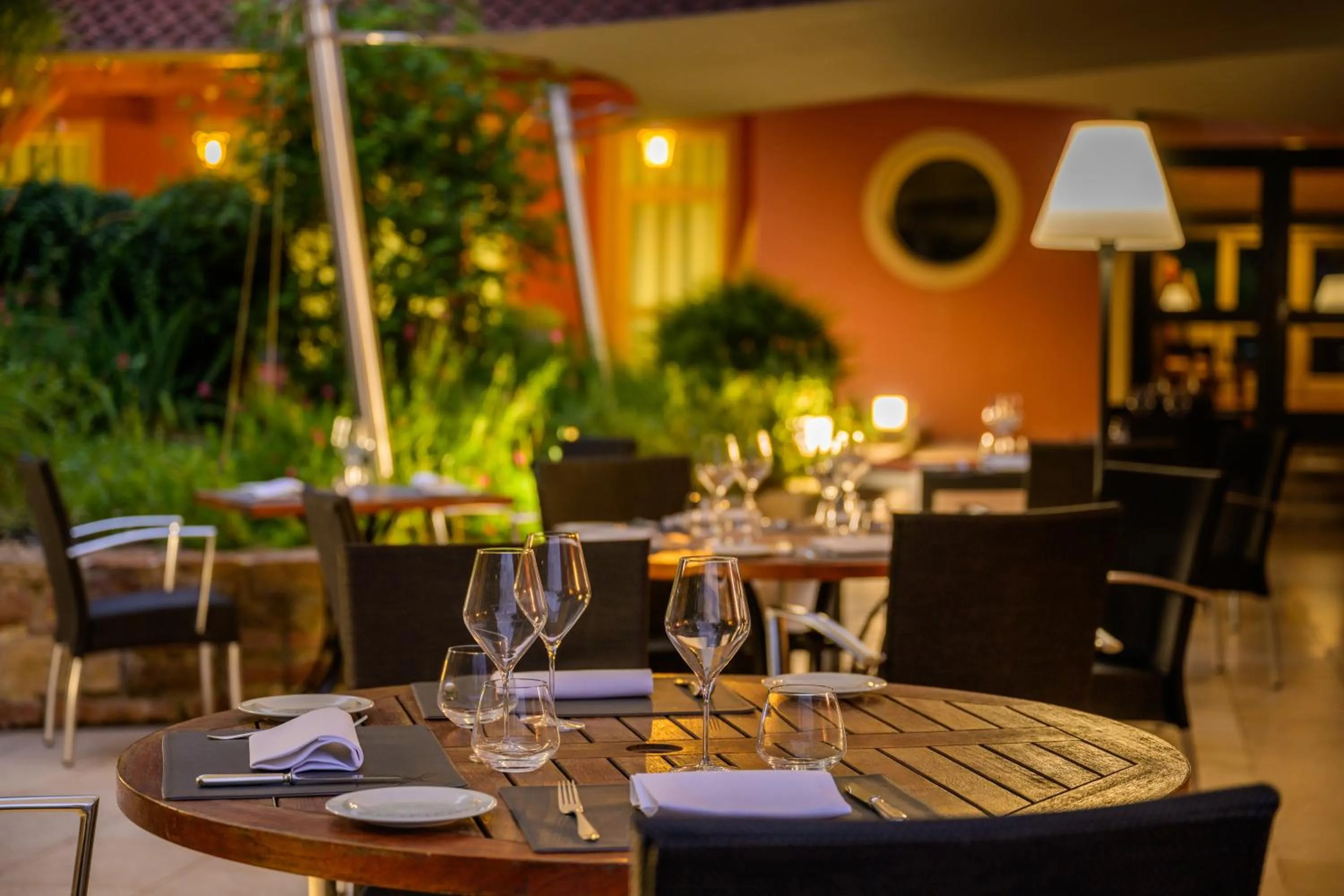 Patio in Le Moulin du Gastronome