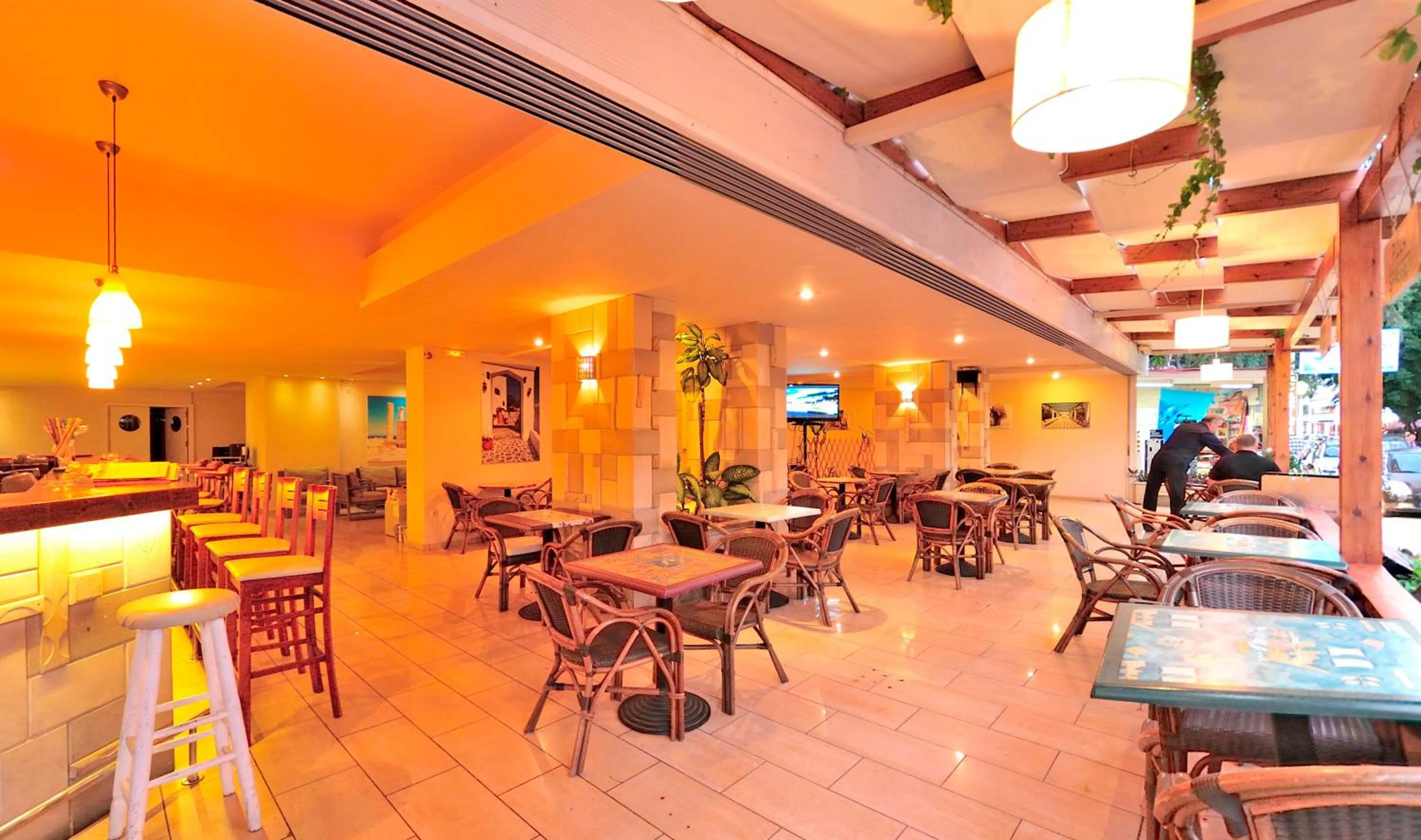 Lounge or bar in Carina Hotel