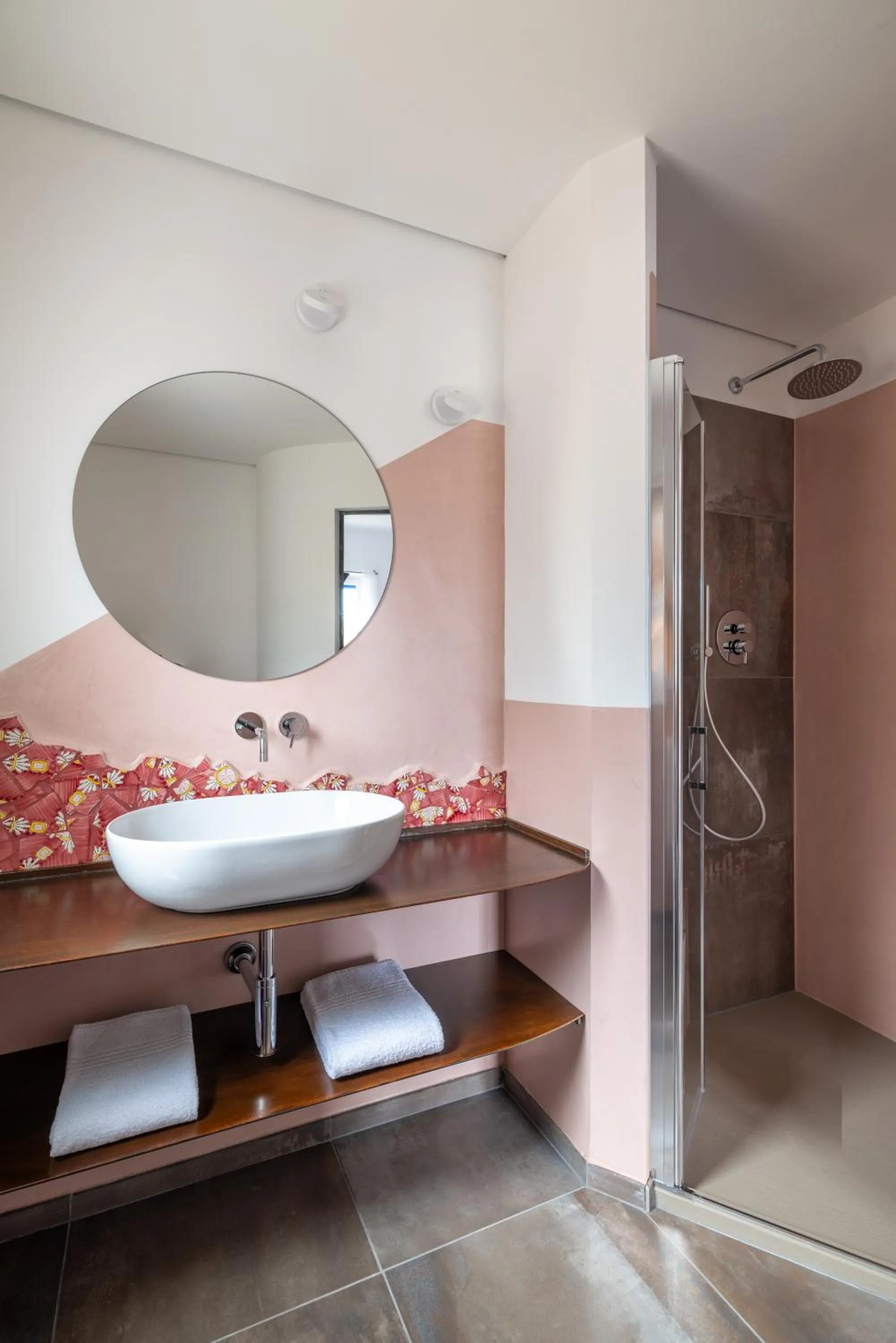 Bathroom in Albergo Minerva