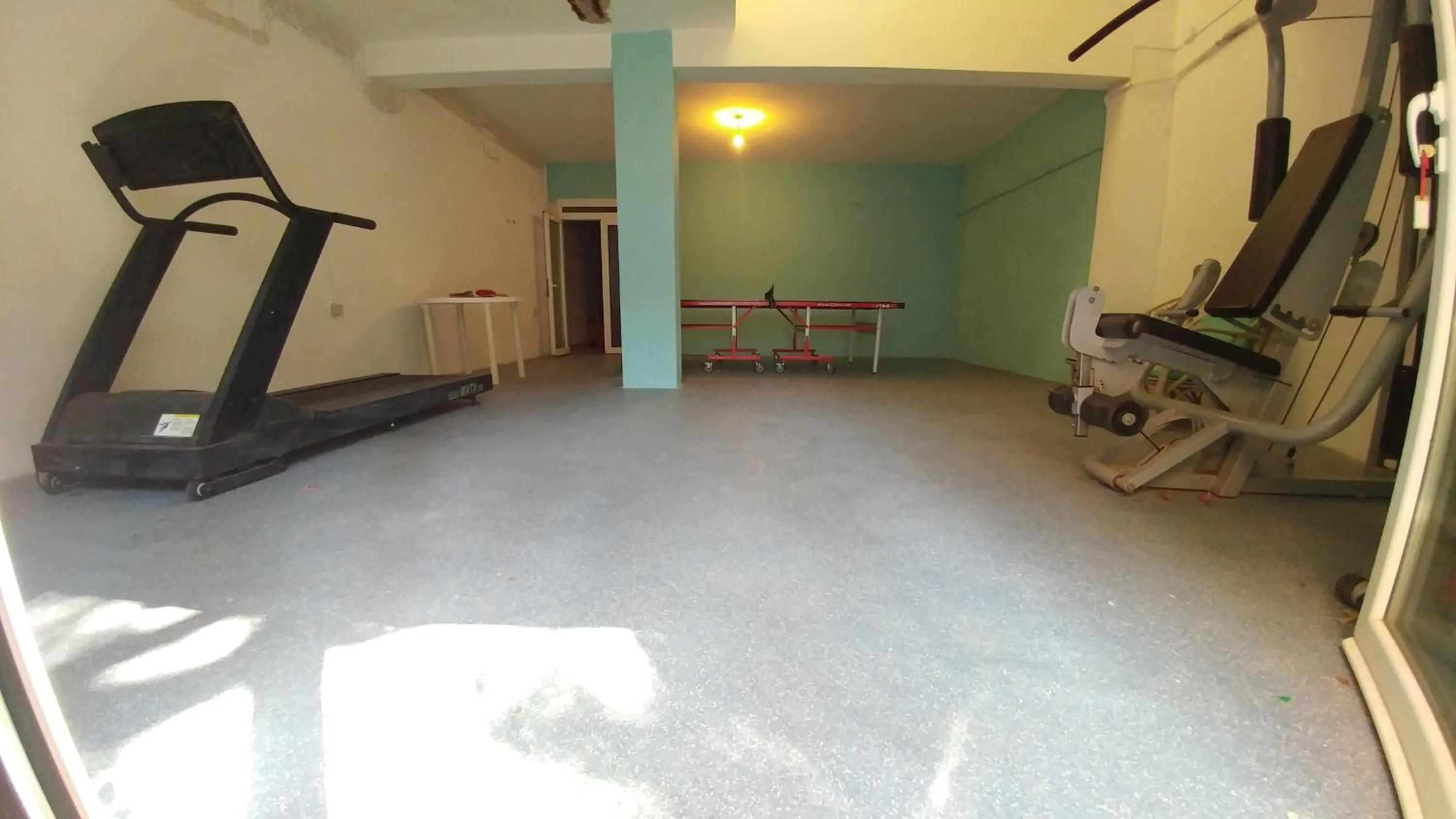 Fitness centre/facilities in Villa Melina Hotel