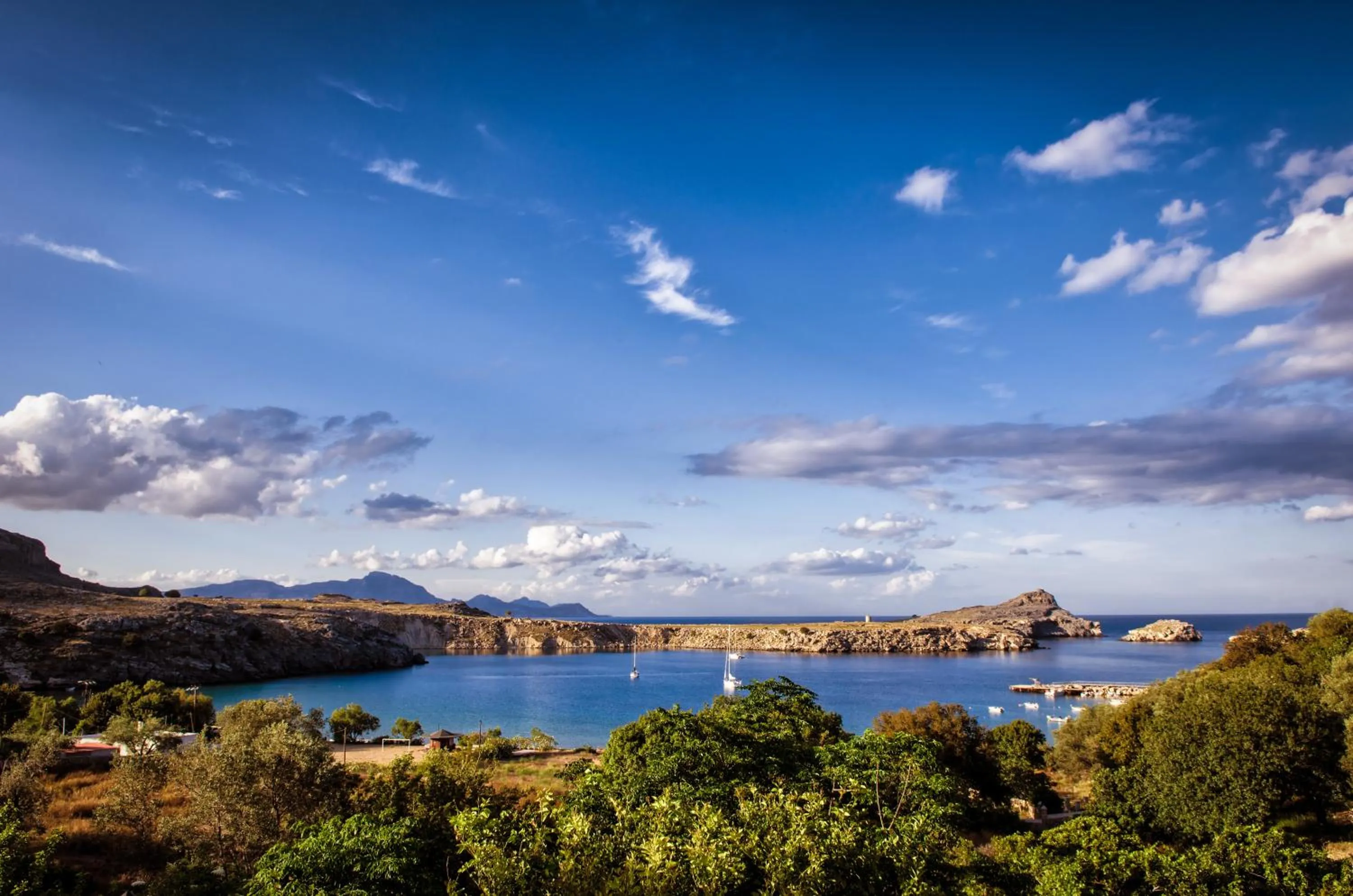 Landmark view in Thea Villas and Suite