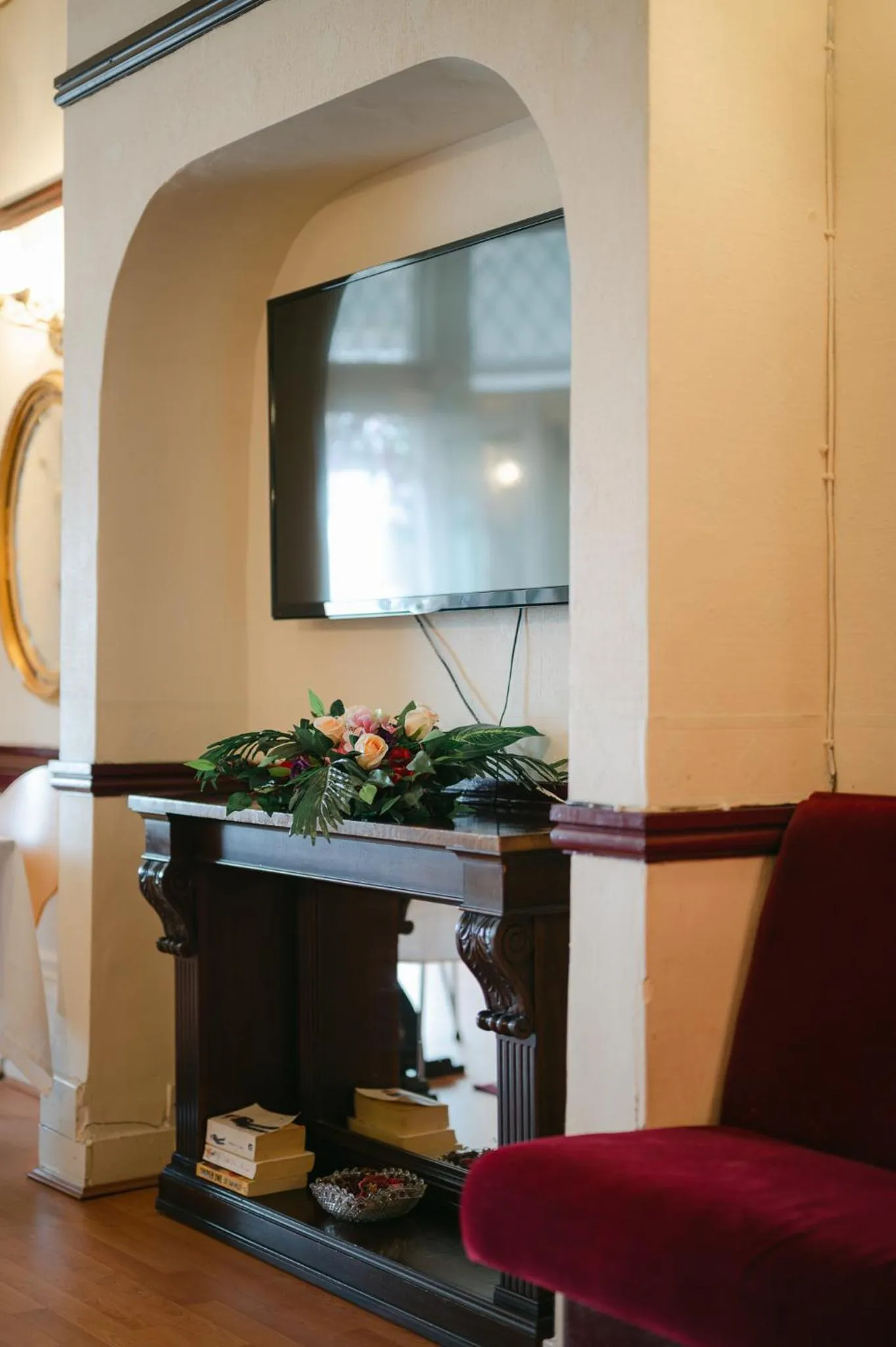 Living room in The Chimes on the Sea