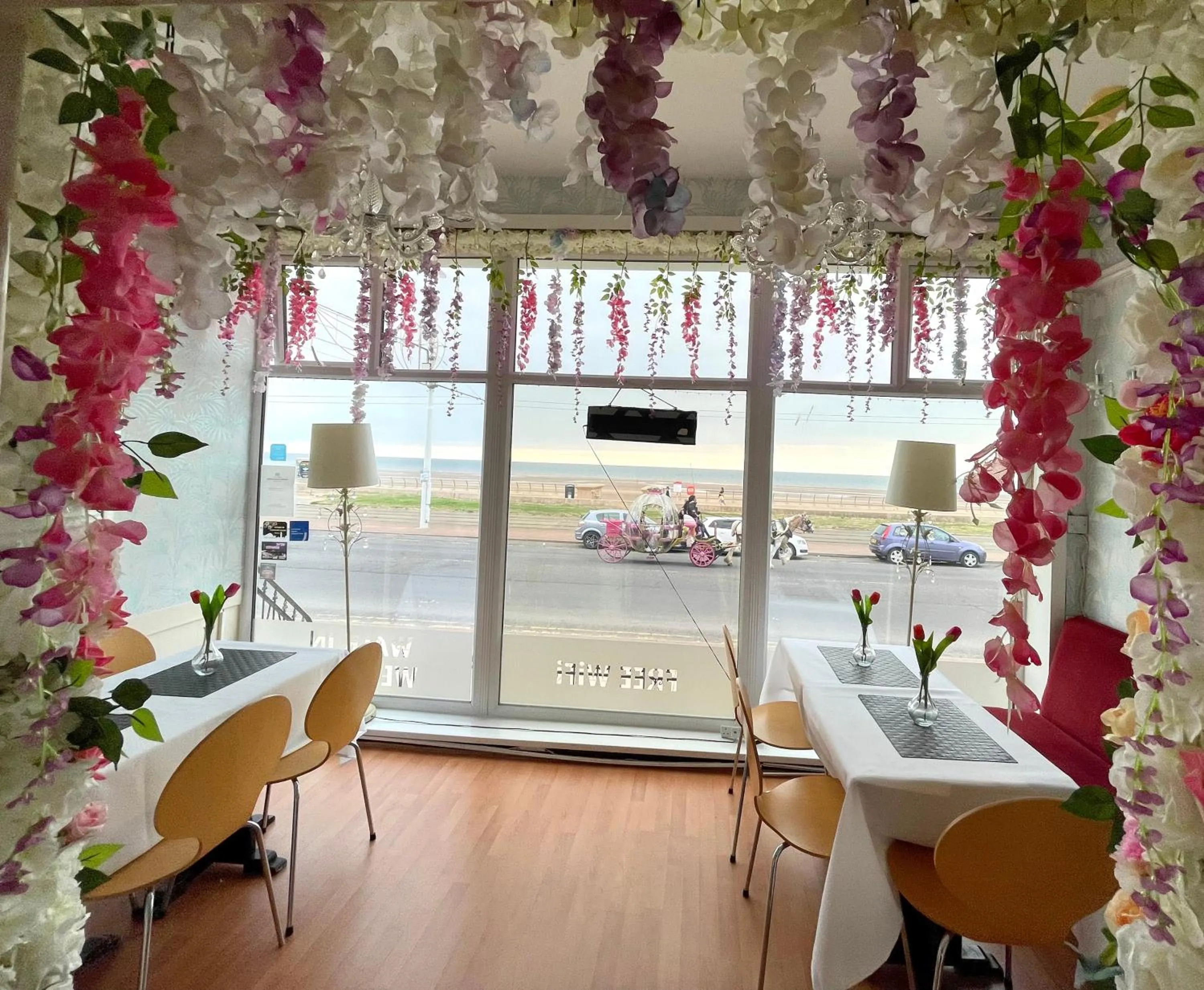 Living room in The Chimes on the Sea