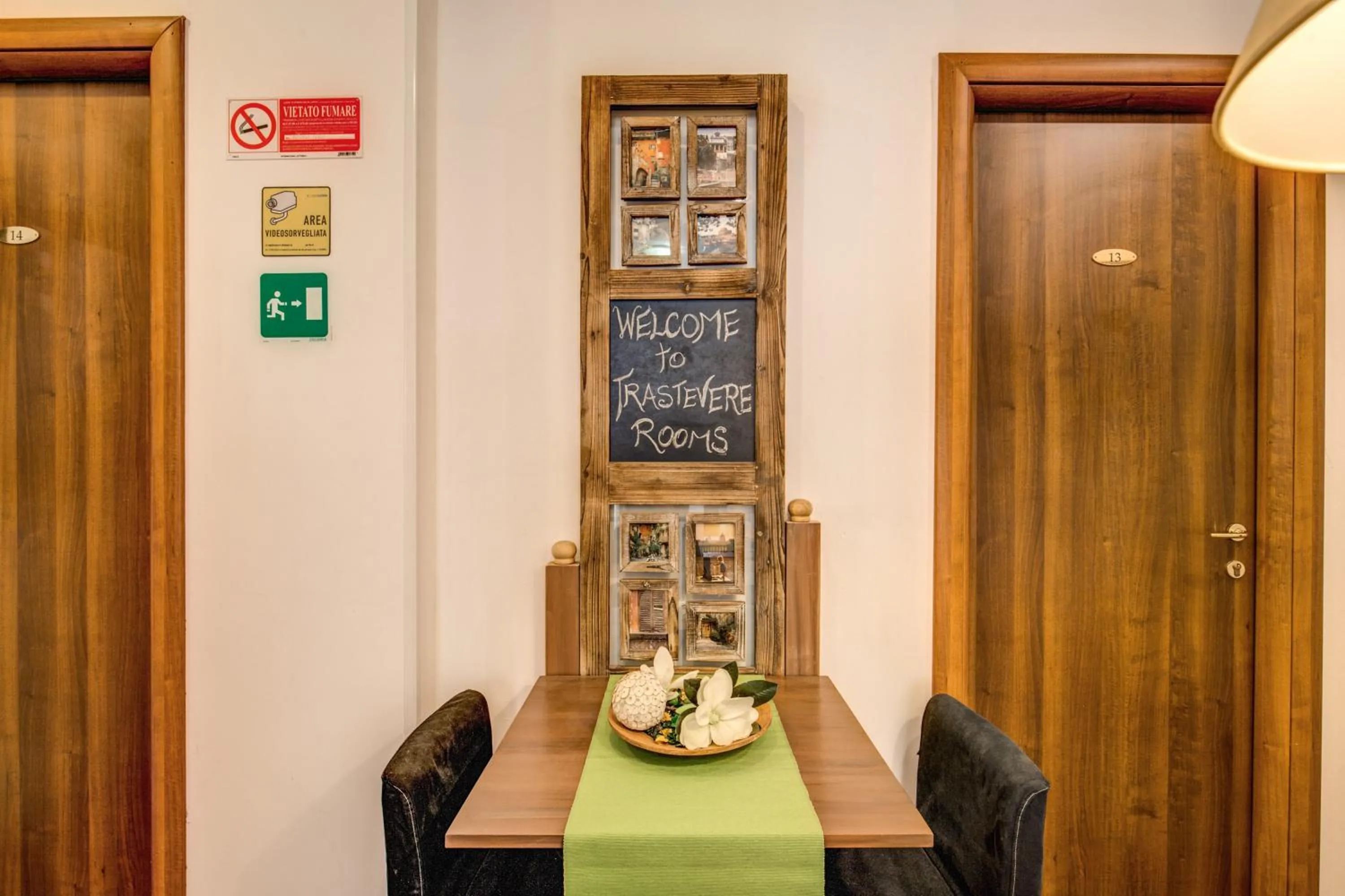 Restaurant/places to eat in Trastevere Rooms