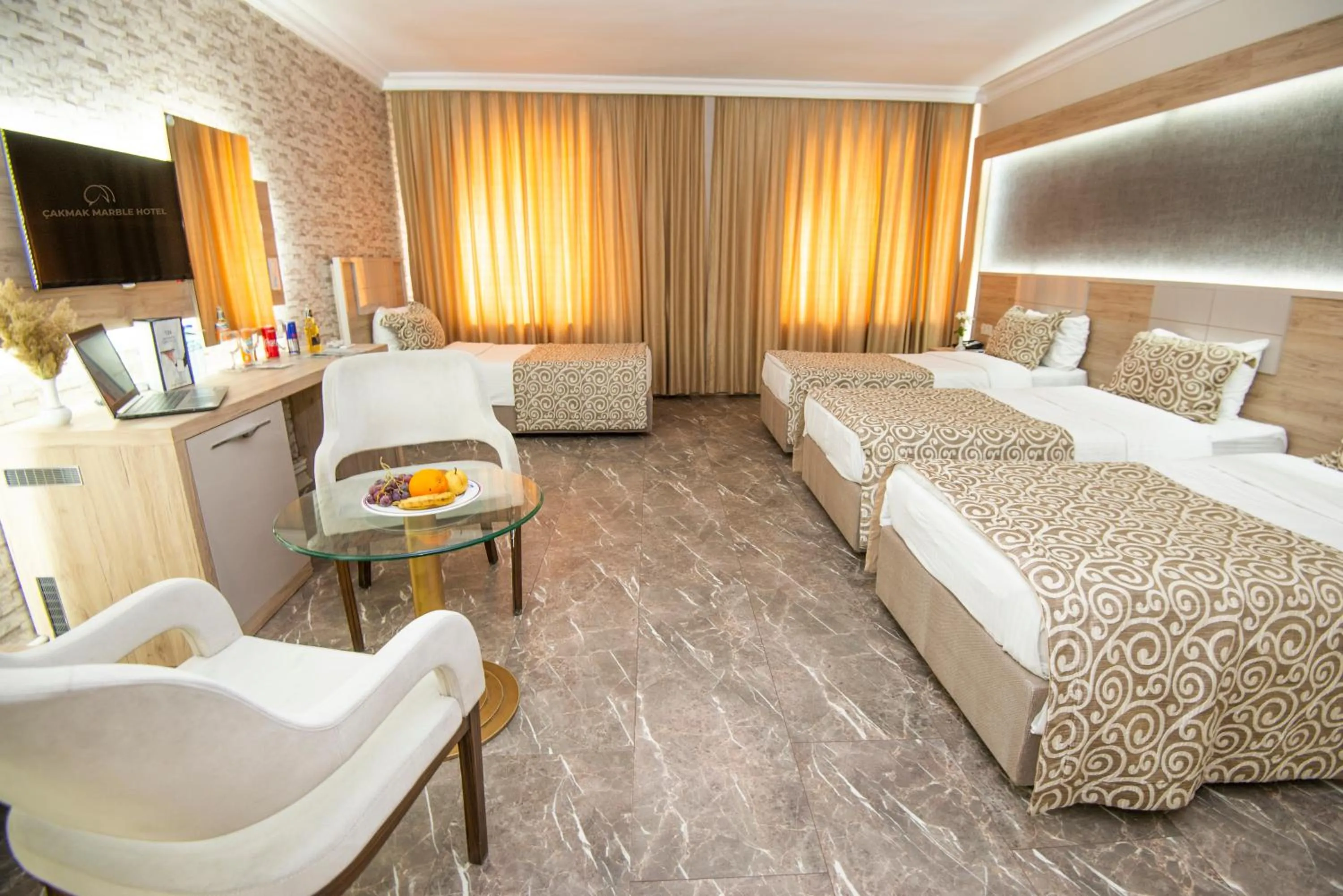 Bed in Afyon MCG Marble Hotel