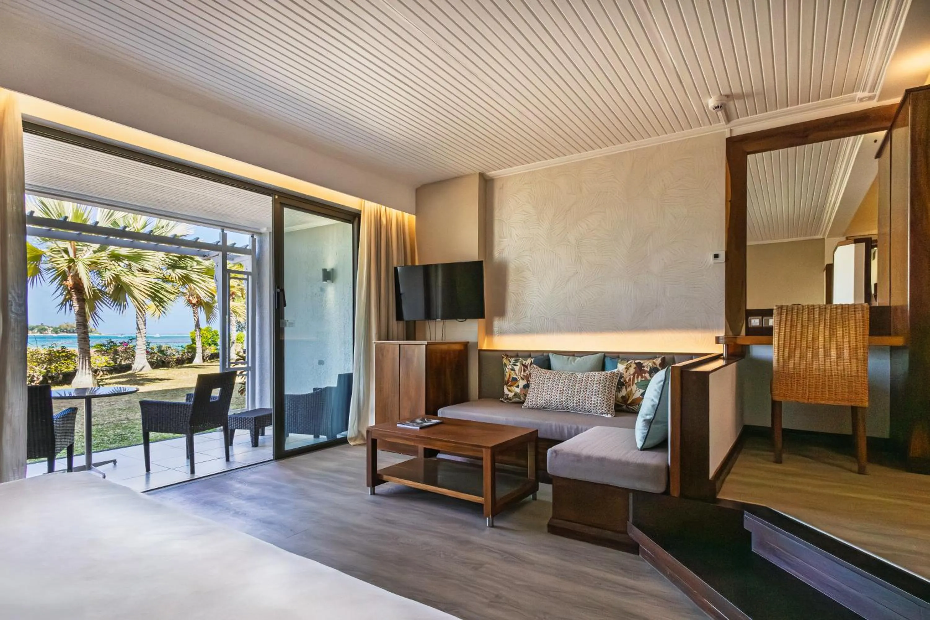 View (from property/room), Bed in Shandrani Beachcomber Resort & Spa