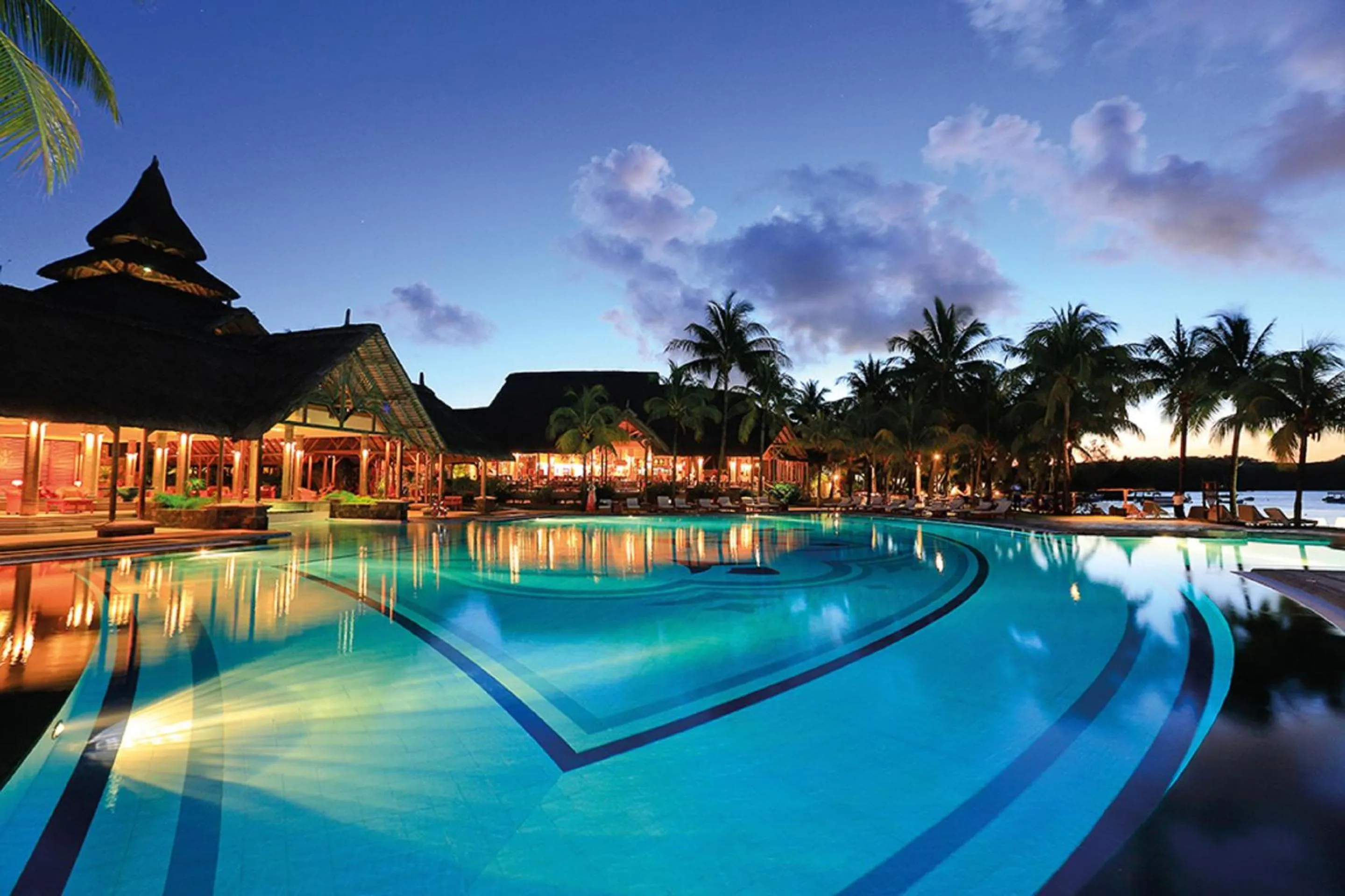 Swimming pool in Shandrani Beachcomber Resort & Spa