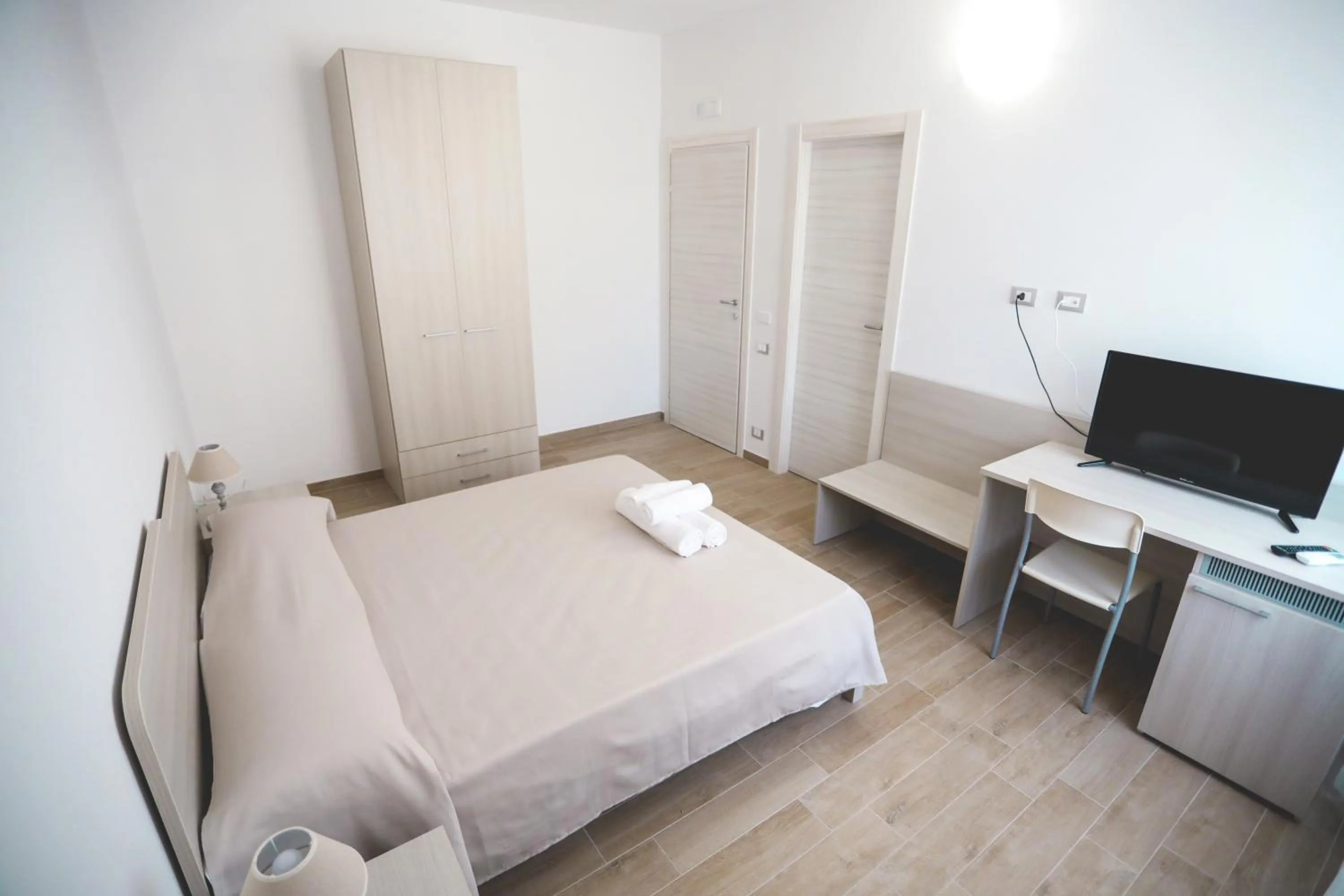 Bed in Il Viaggiatore Via Rimini Serapo