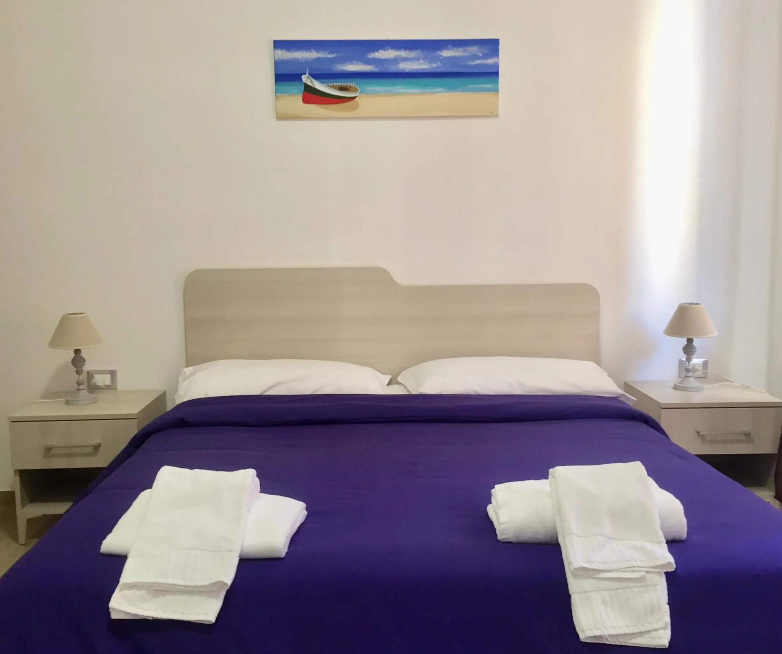 Bed in Il Viaggiatore Via Rimini Serapo