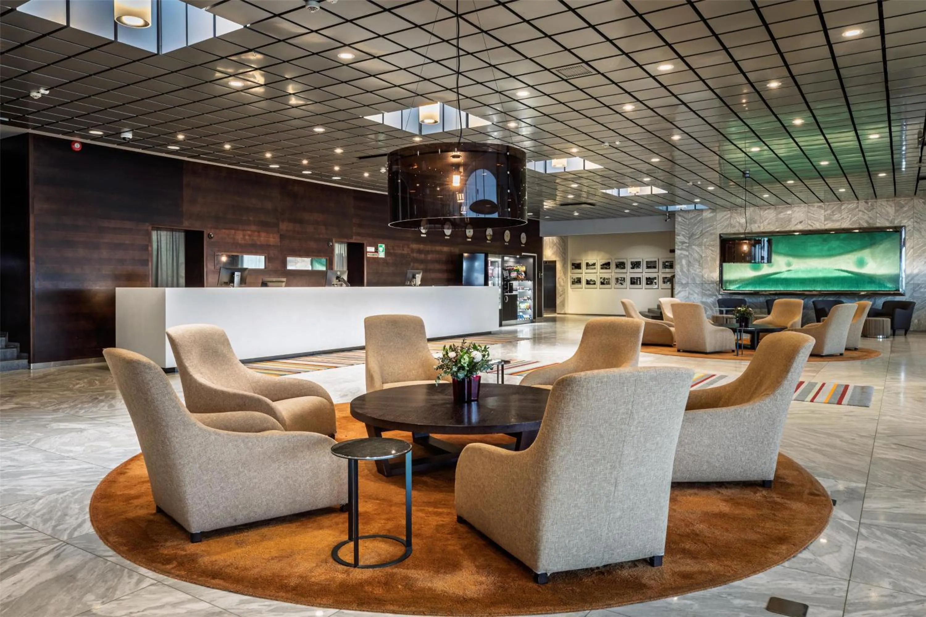 Lobby or reception in Hilton Helsinki Kalastajatorppa