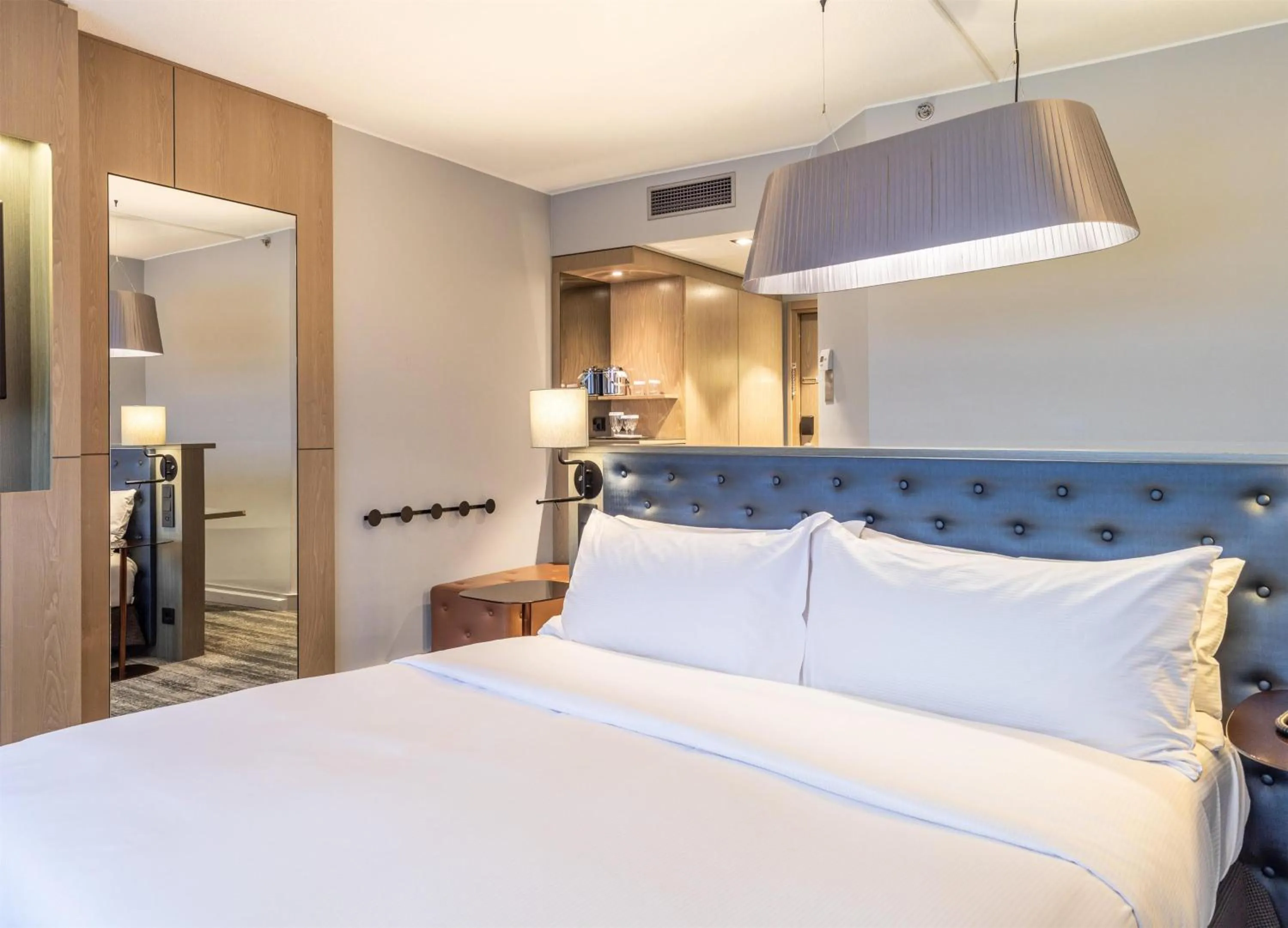 Bed in Hilton Helsinki Strand