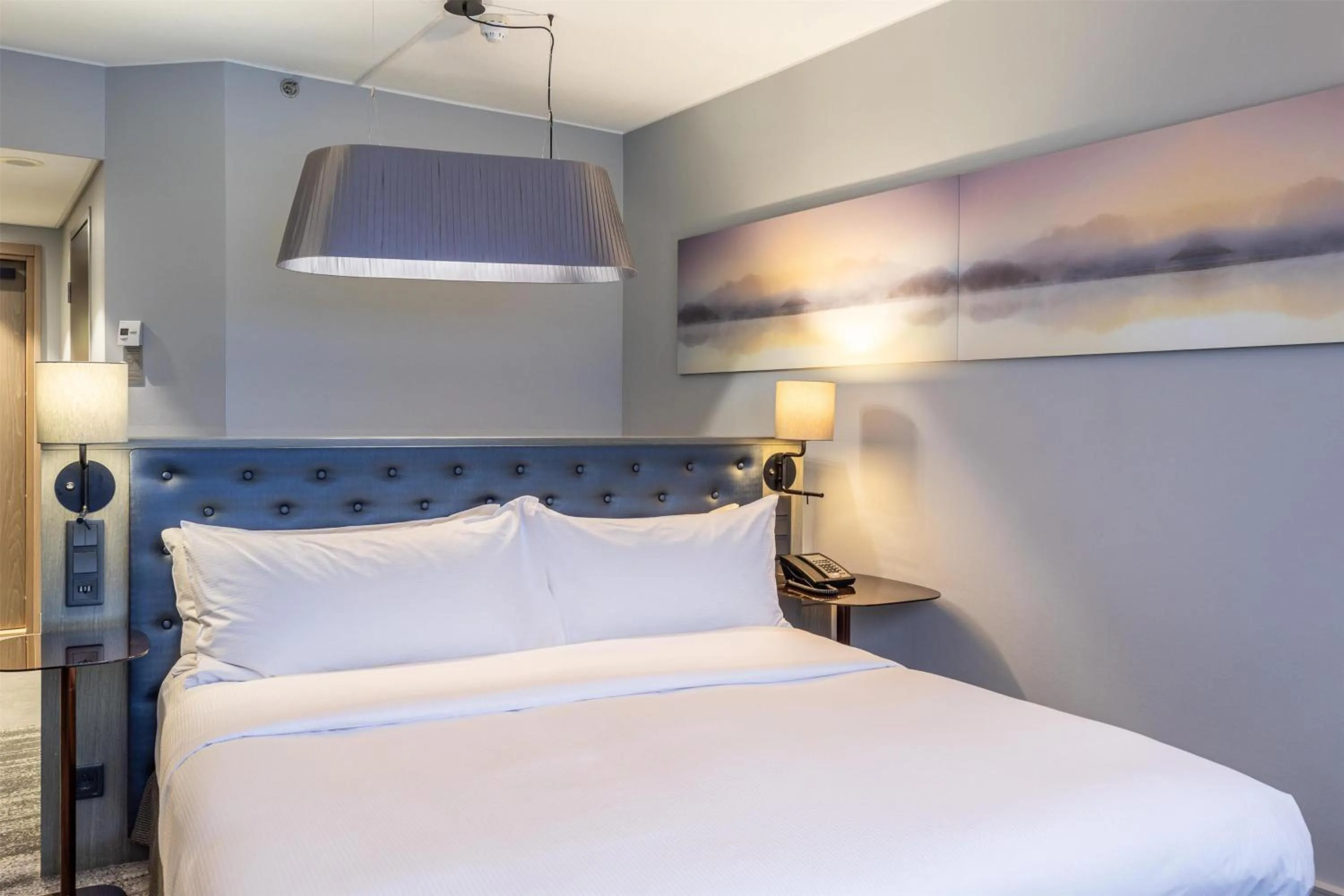 Bed in Hilton Helsinki Strand