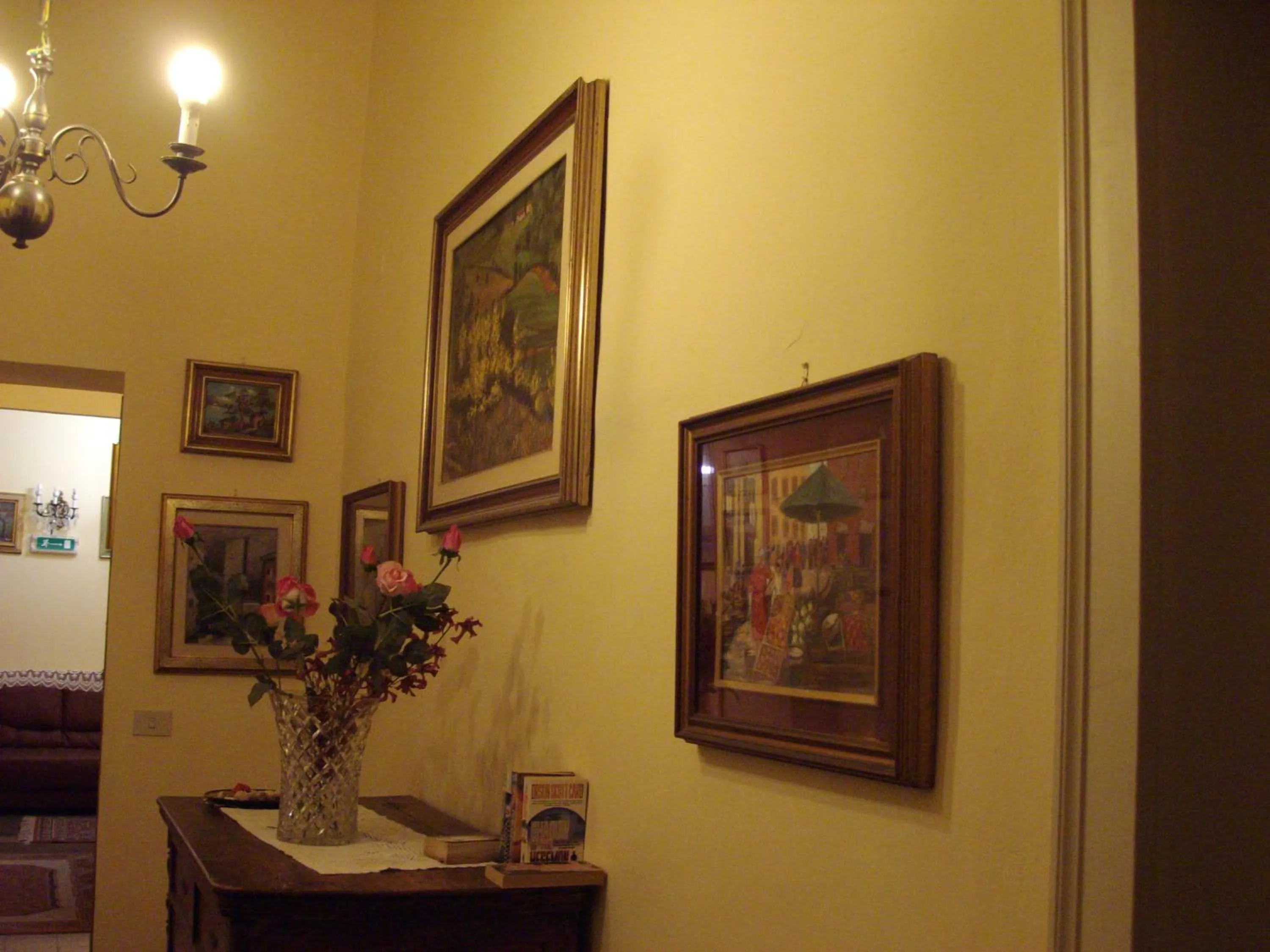 Decorative detail in Albergo Anna