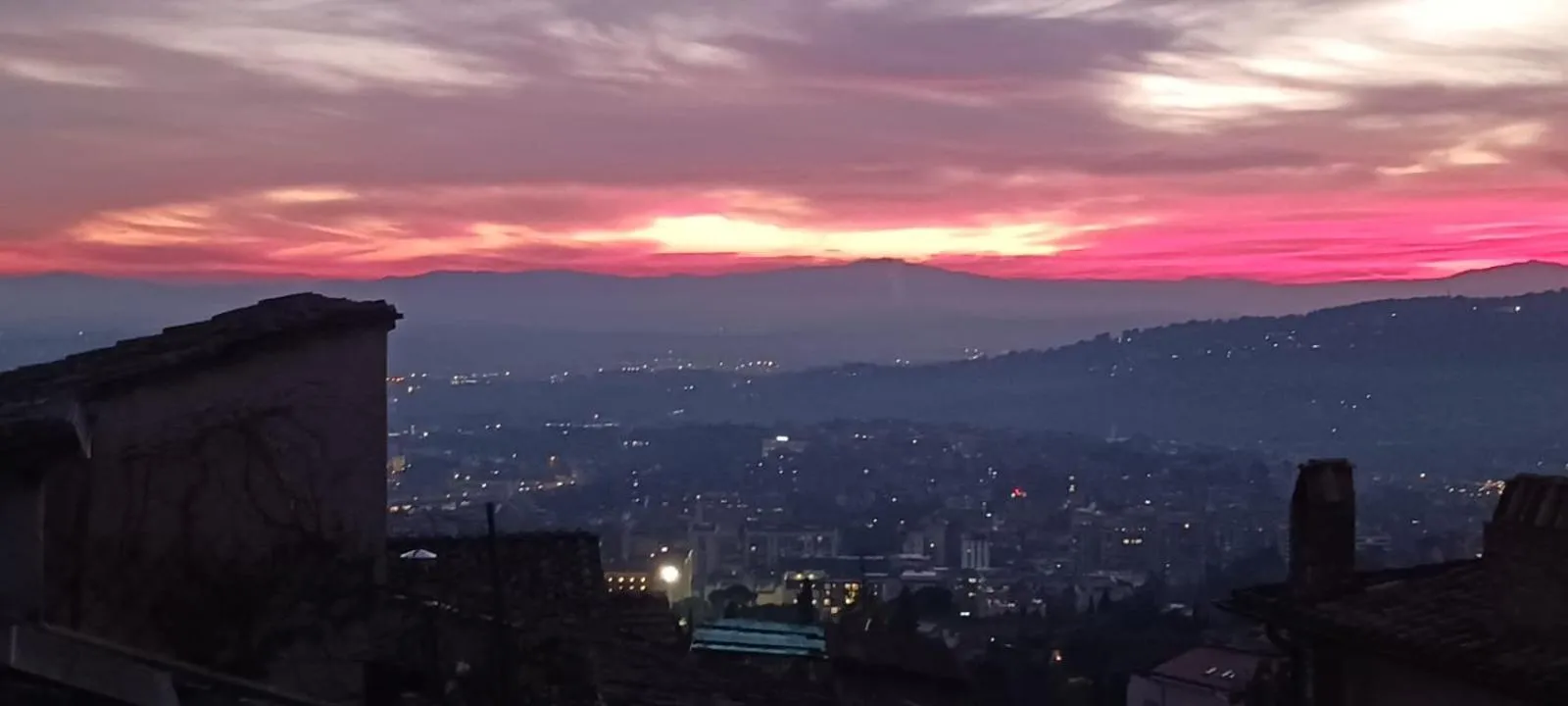 Sunset in Albergo Anna