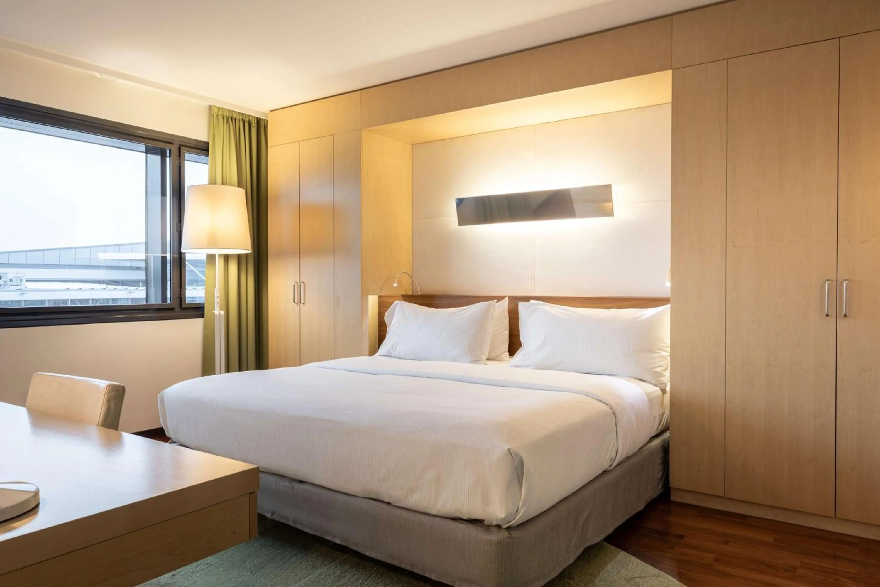 Bed in Hilton Helsinki Airport