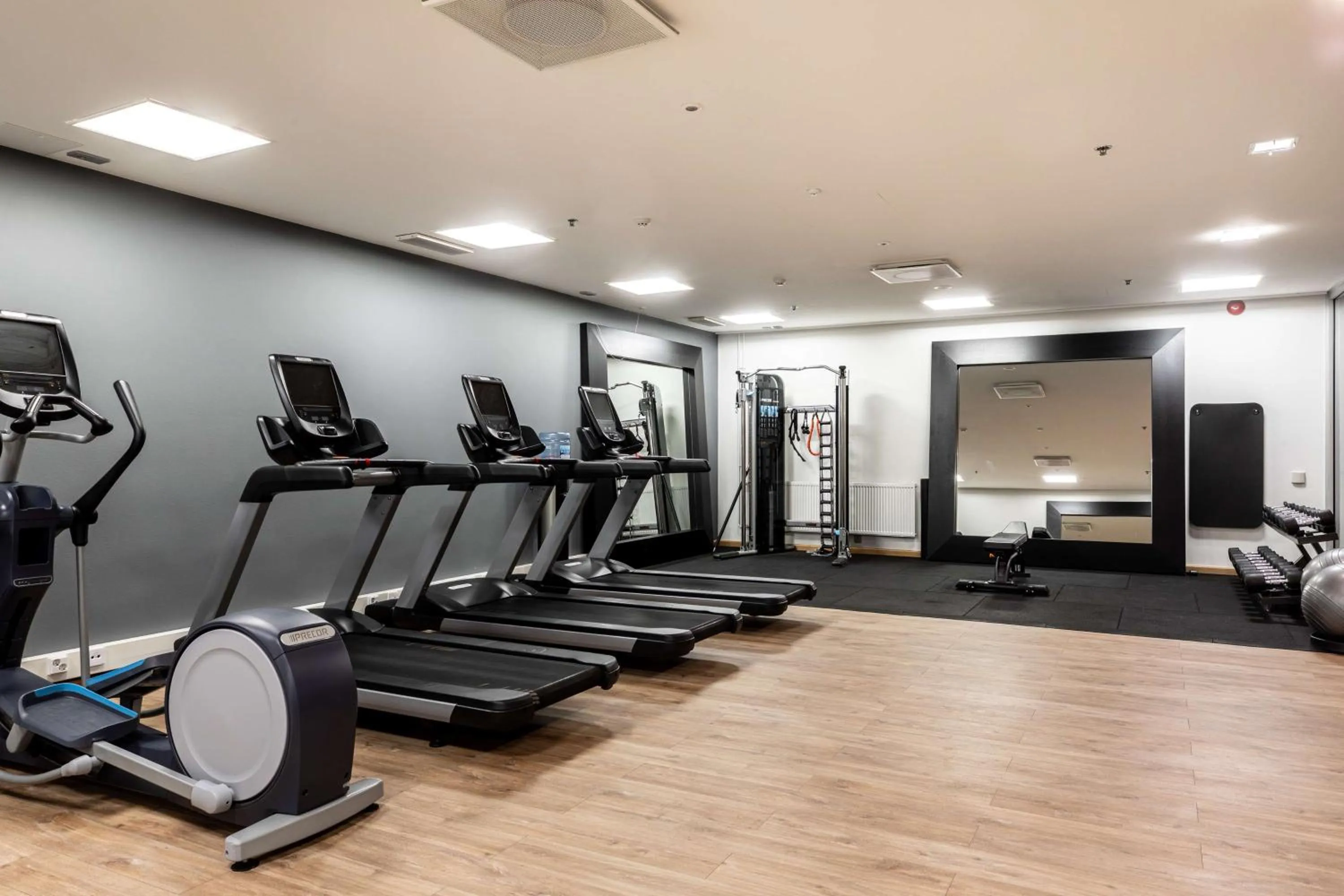 Fitness centre/facilities in Hilton Helsinki Airport