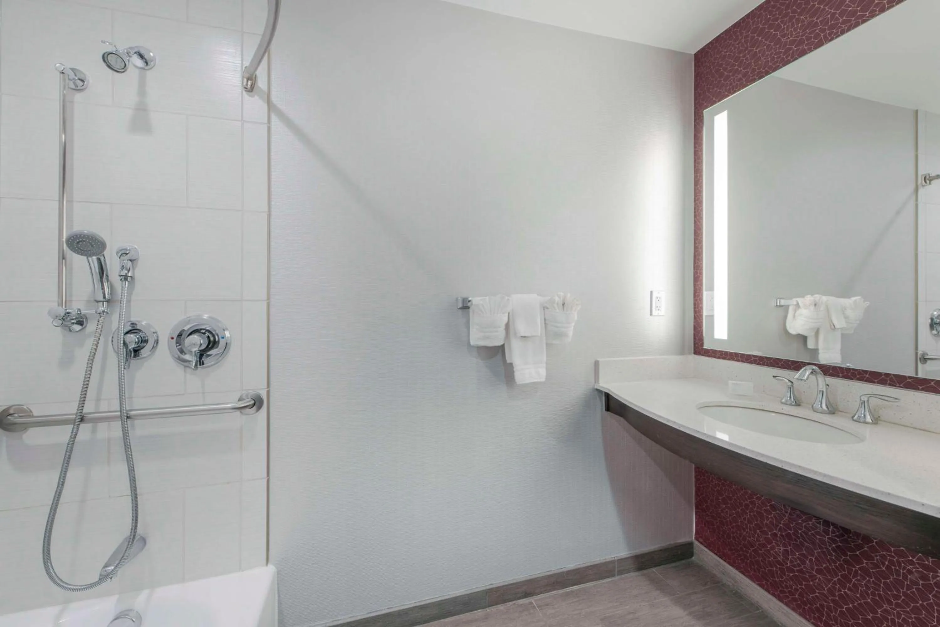 Bathroom in Hilton Garden Inn Raleigh Cary