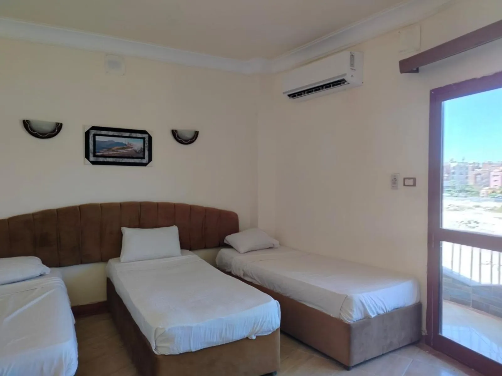 Bed in Eiffel Hotel Hurghada