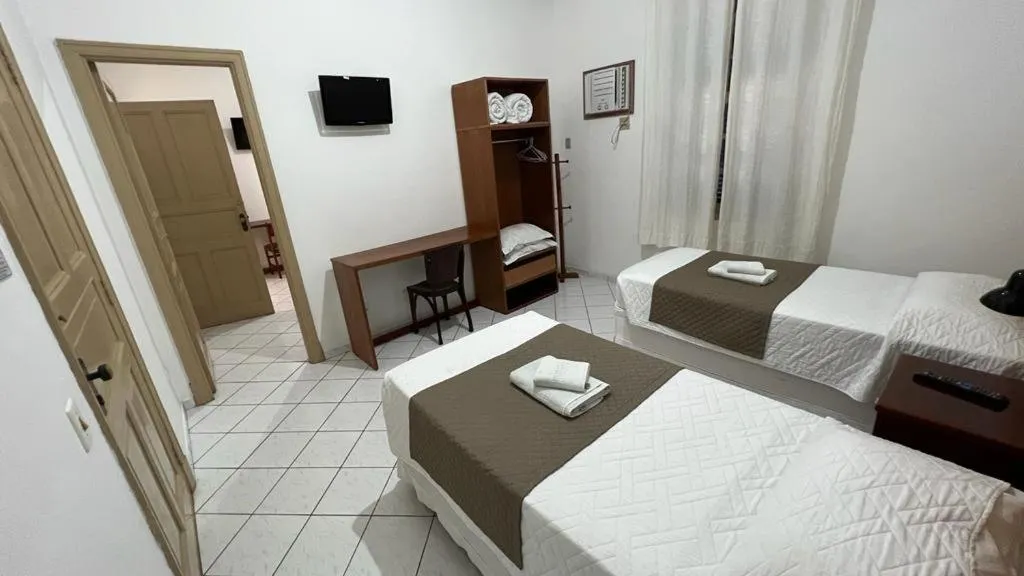 Bed in Atlântico Hotel