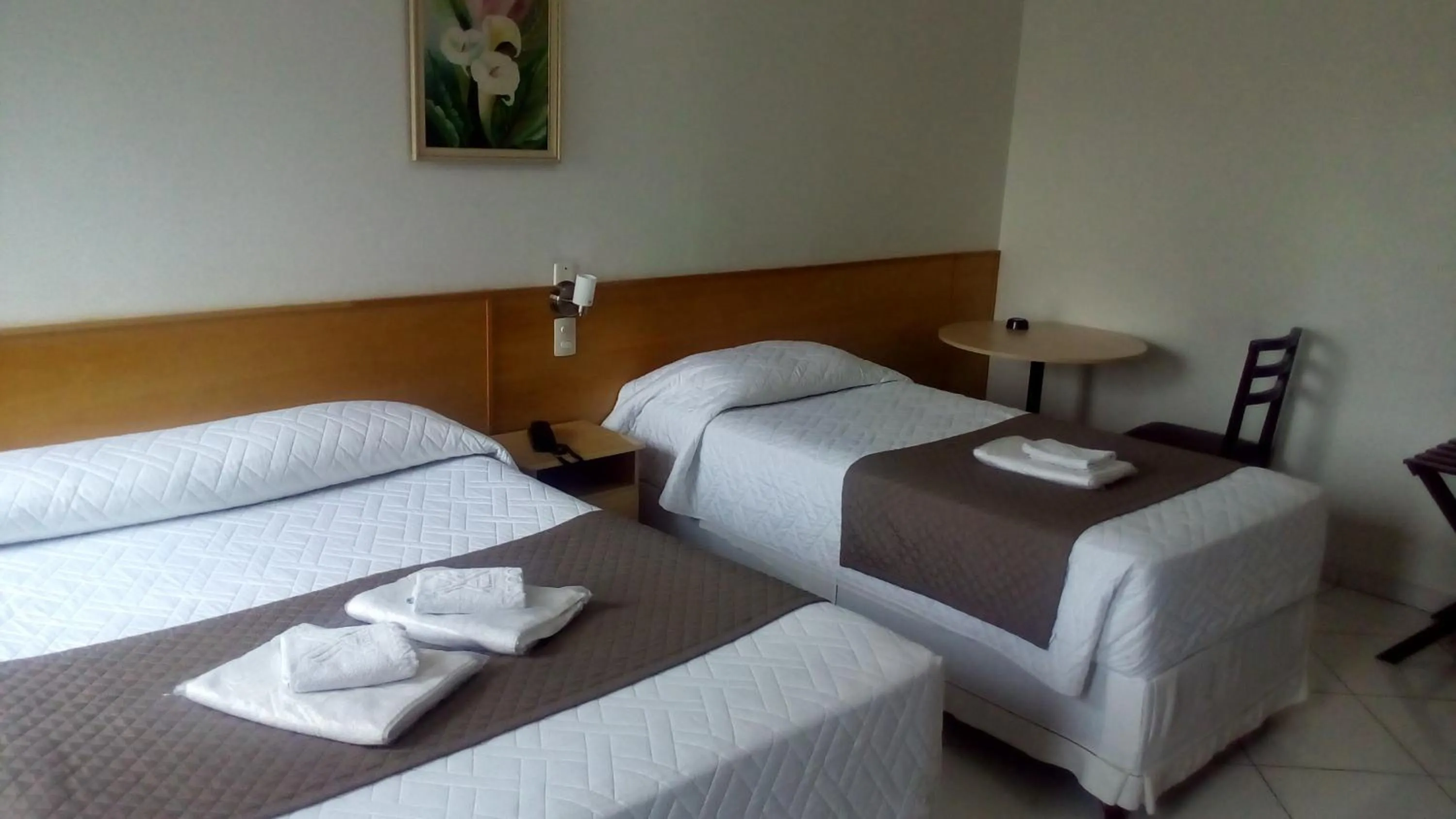 Bed in Atlântico Hotel