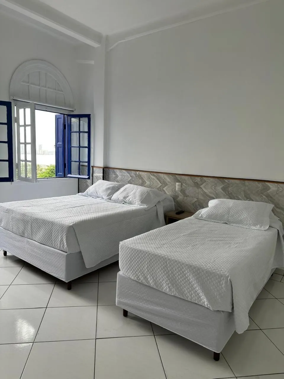 Bed in Atlântico Hotel