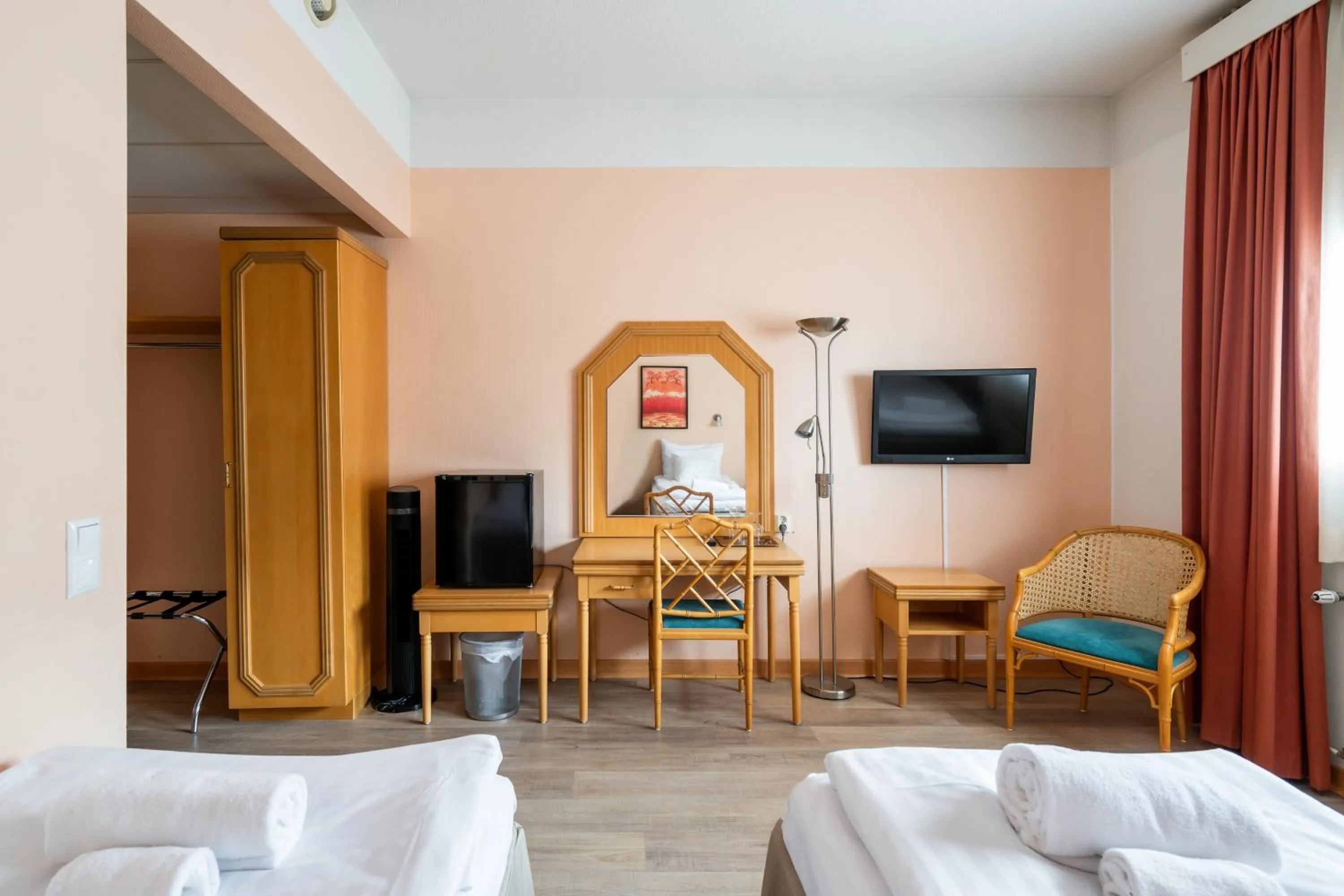 TV and multimedia, Bed in Hiisi Hotel Turku Seaport