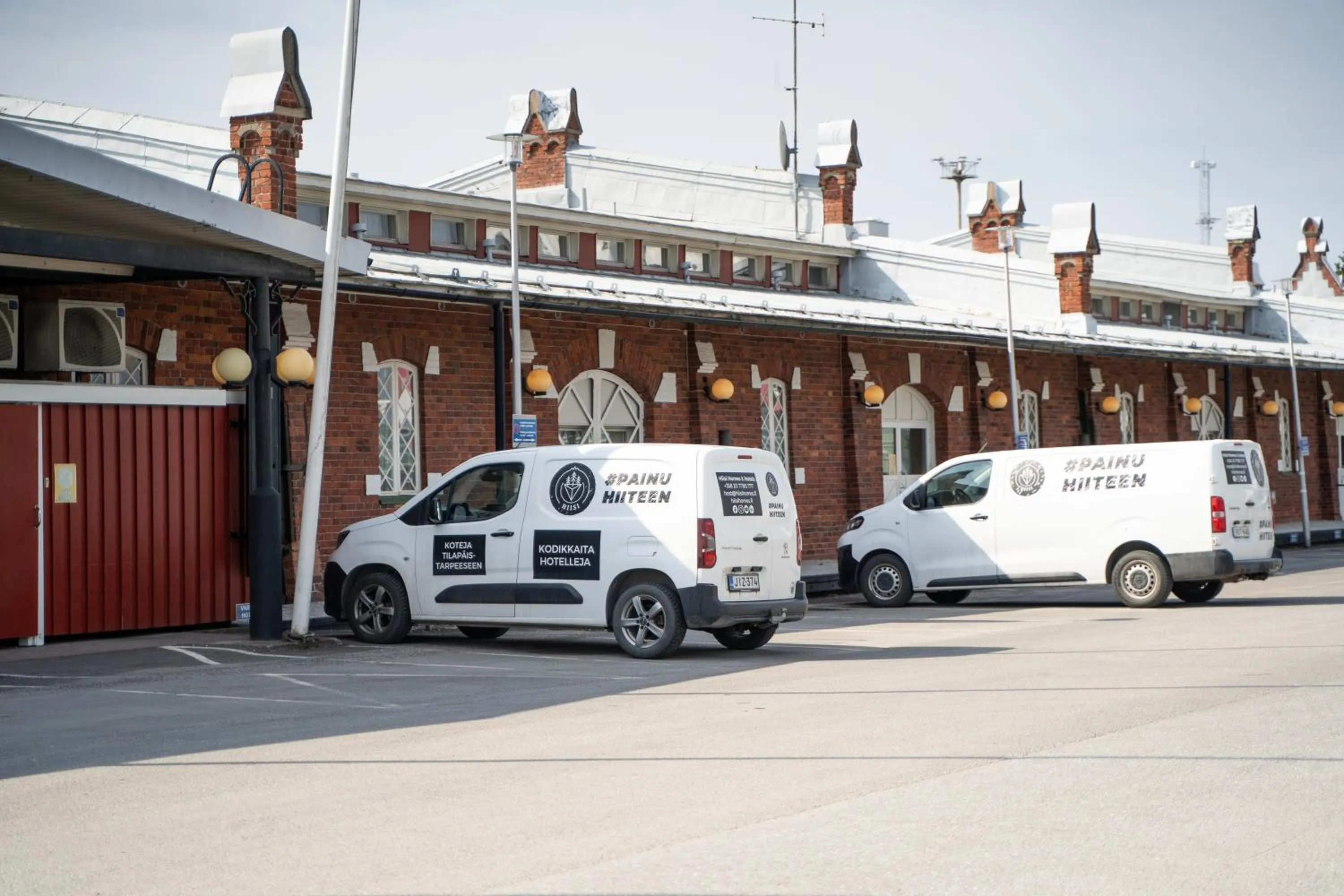Parking in Hiisi Hotel Turku Seaport
