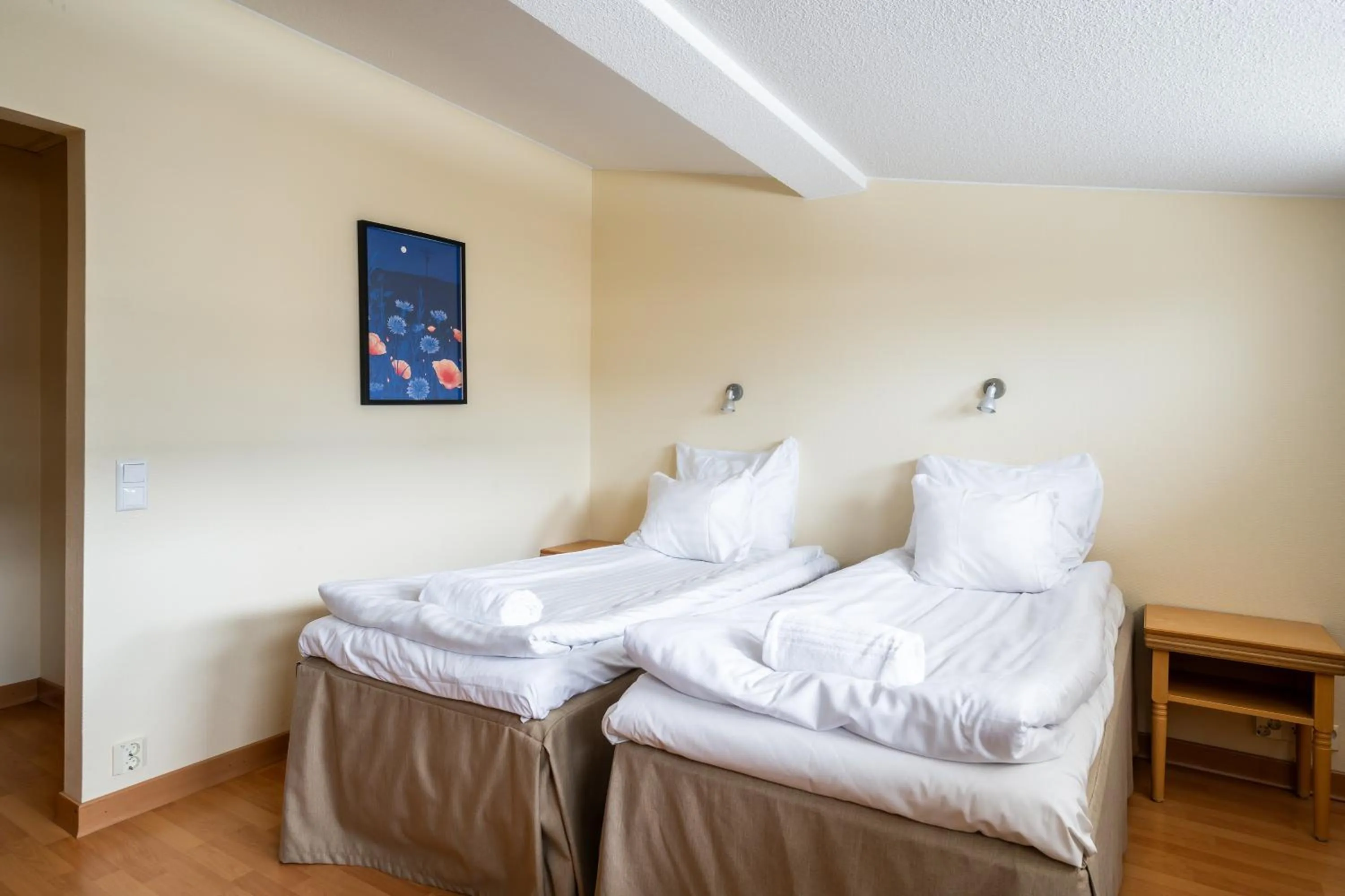 Bedroom, Bed in Hiisi Hotel Turku Seaport