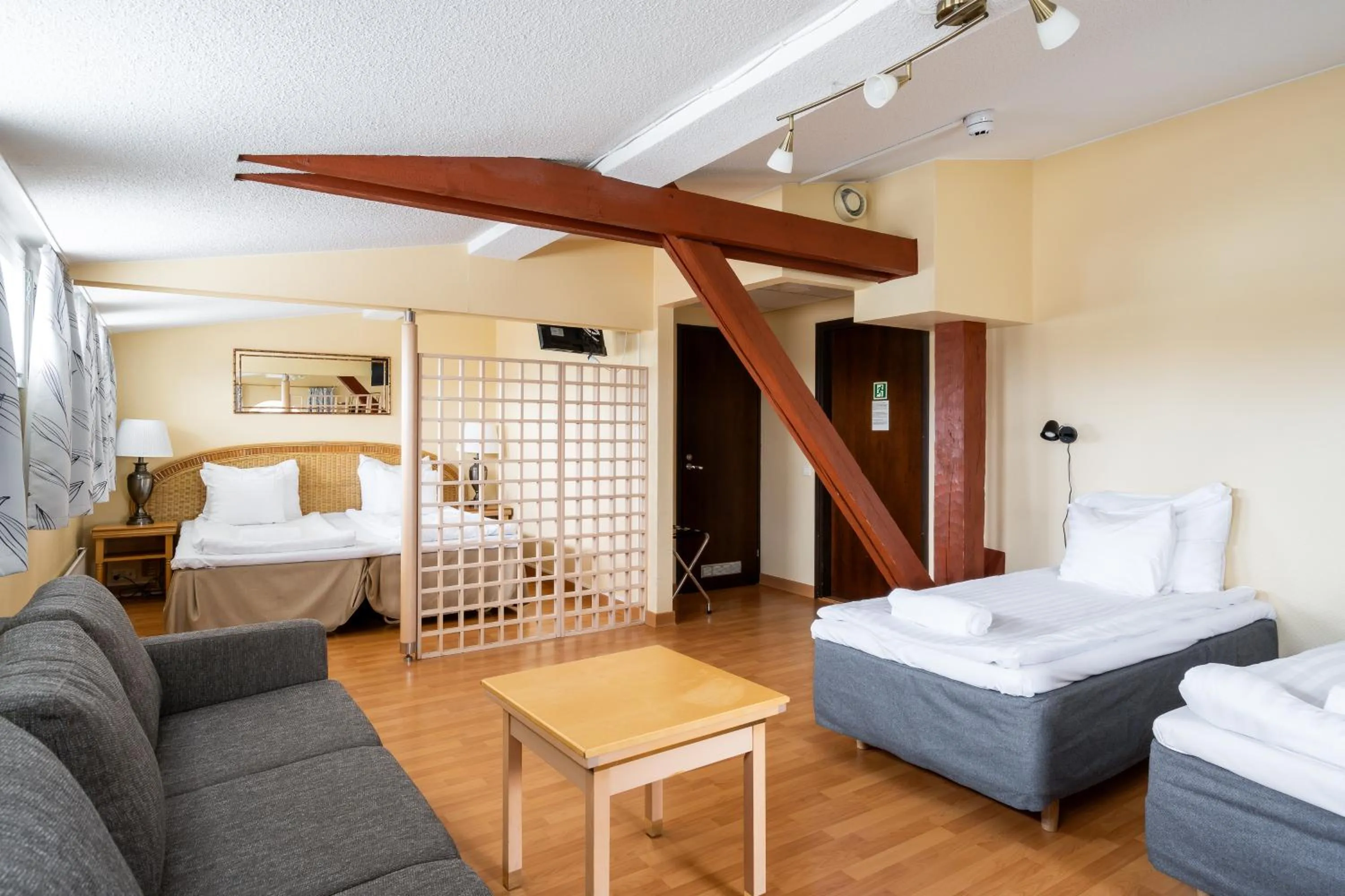 Bedroom, Bed in Hiisi Hotel Turku Seaport