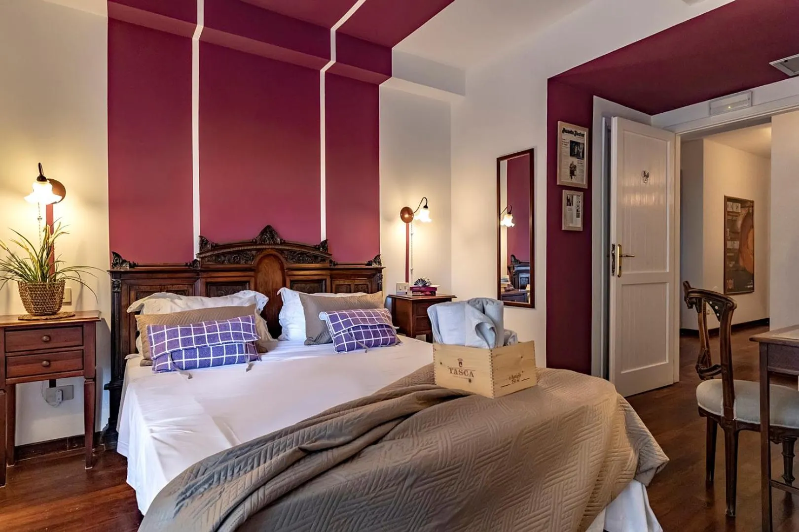 Bedroom, Bed in Hotel Pocho