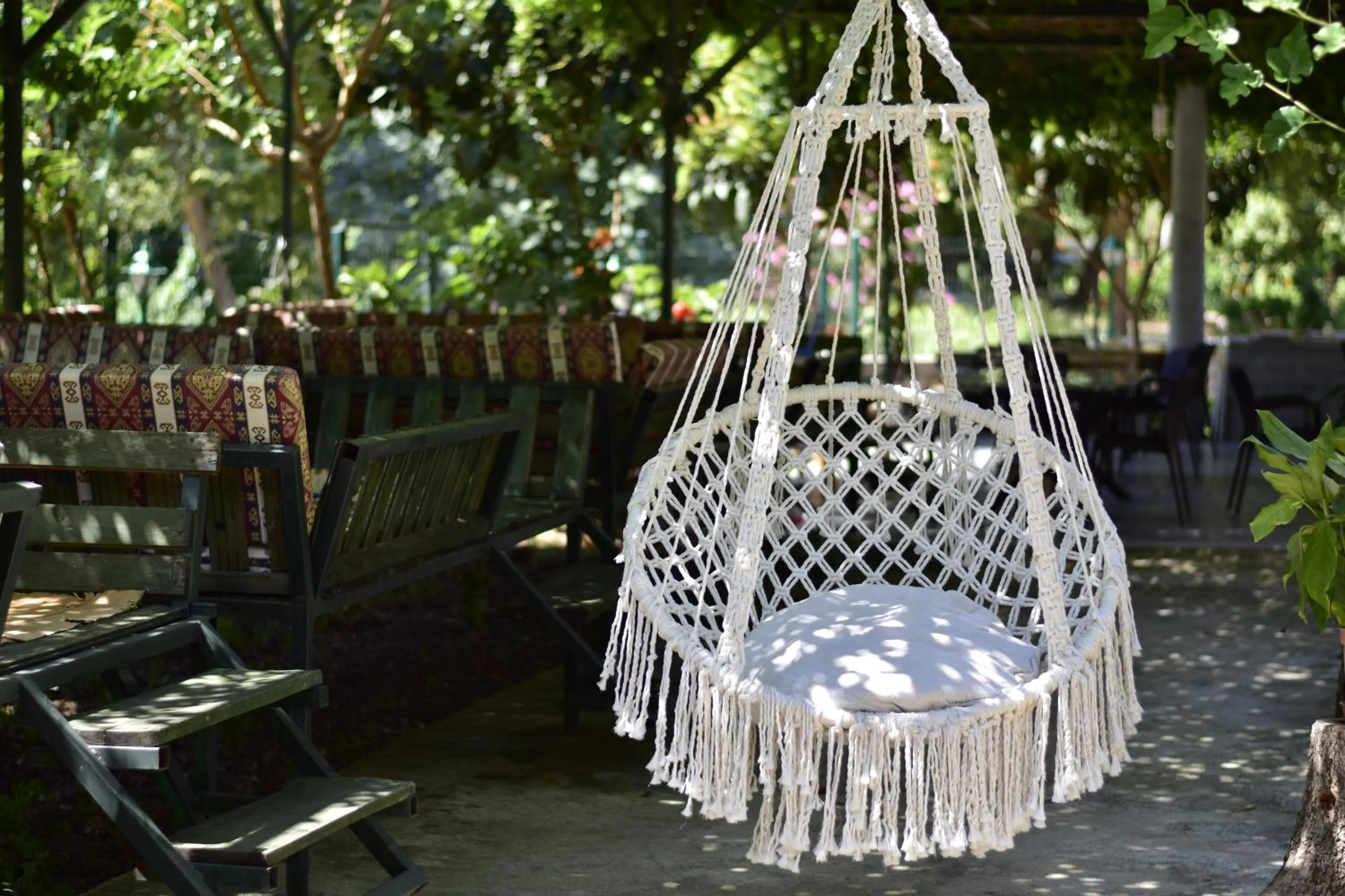 Seating area in Likya Adrasan