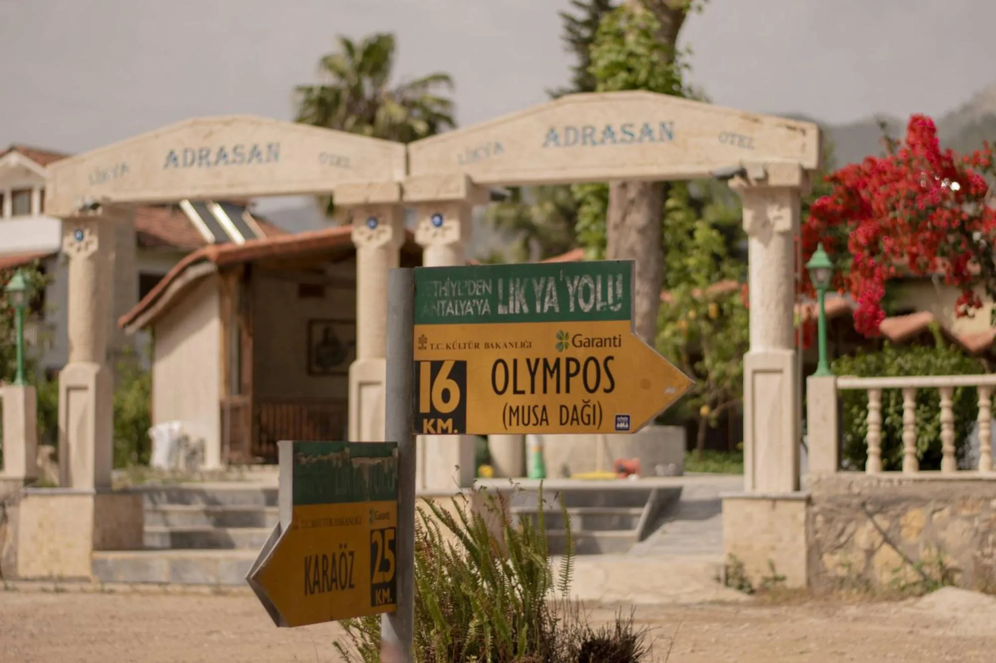 Facade/entrance in Likya Adrasan