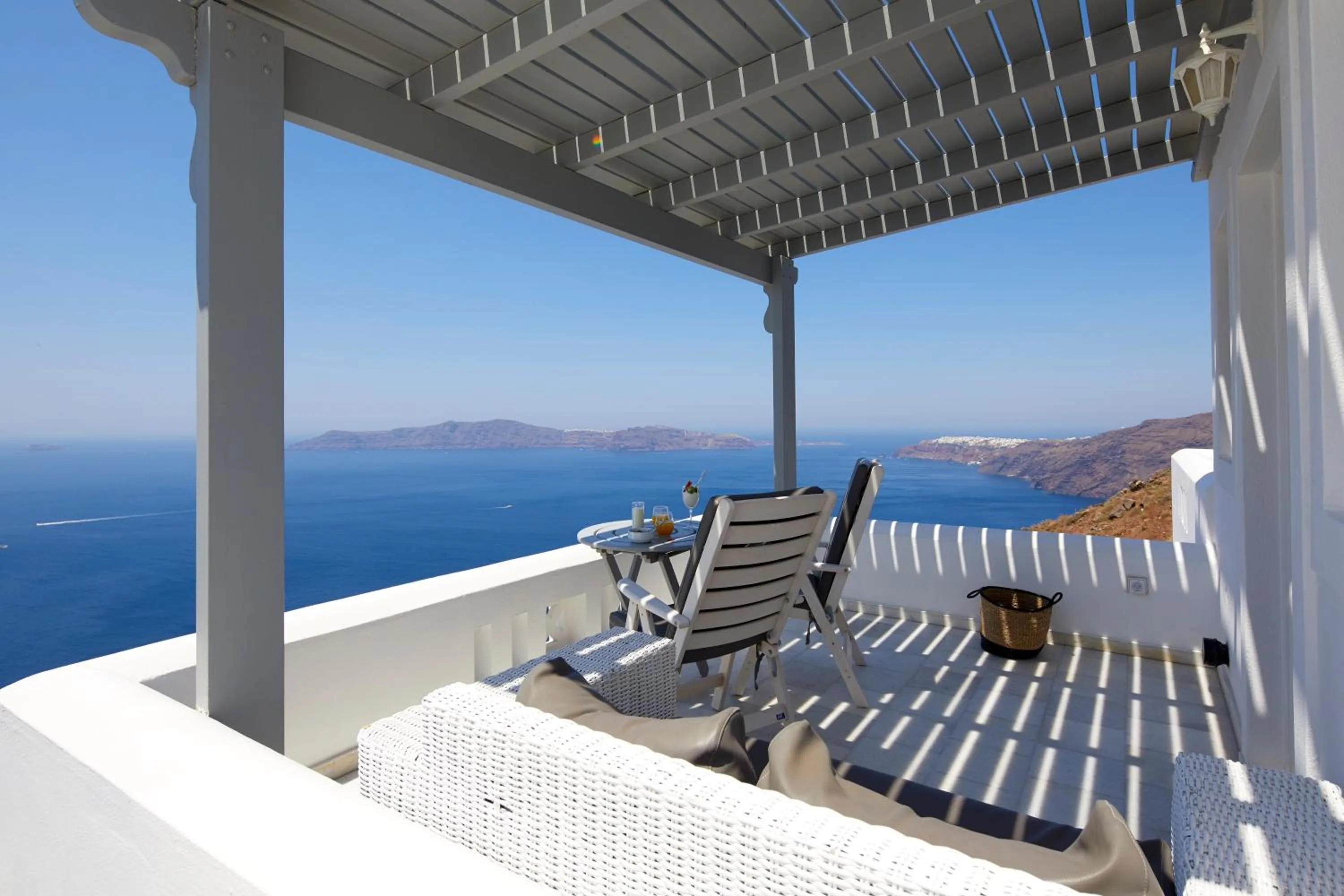 Balcony/Terrace in Santorini Princess Spa Hotel