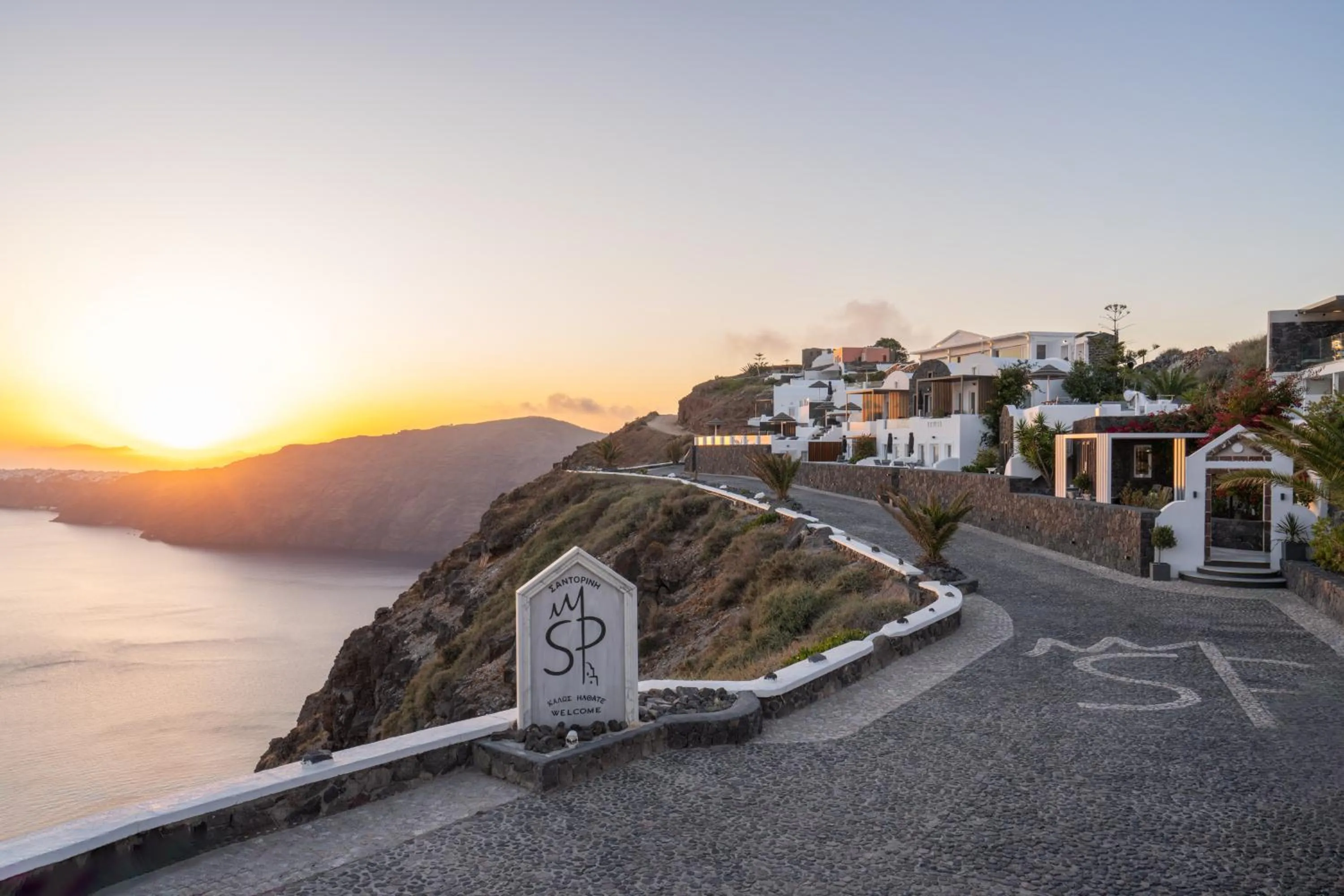 Property building in Santorini Princess Spa Hotel