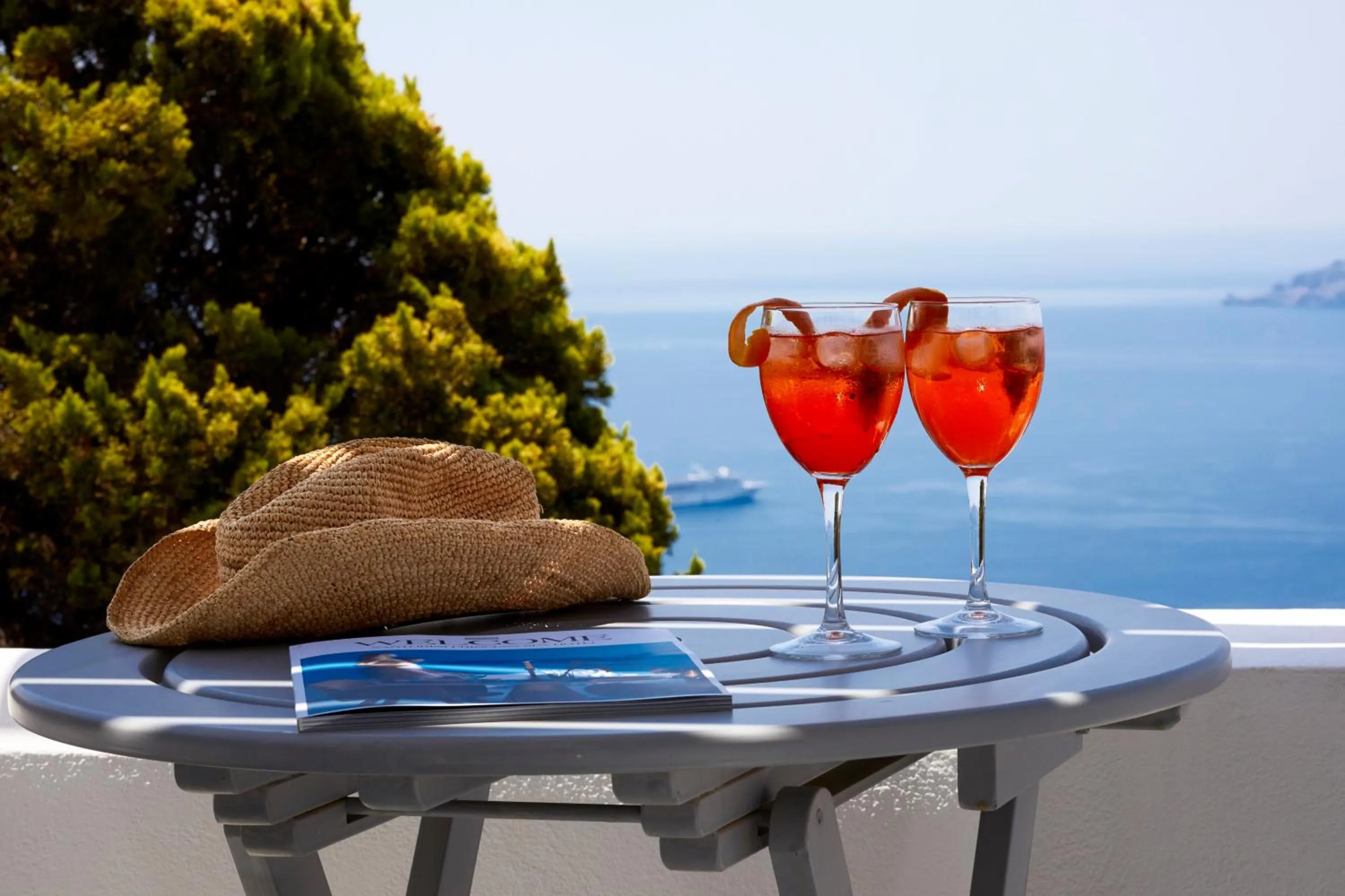 Balcony/Terrace in Santorini Princess Spa Hotel