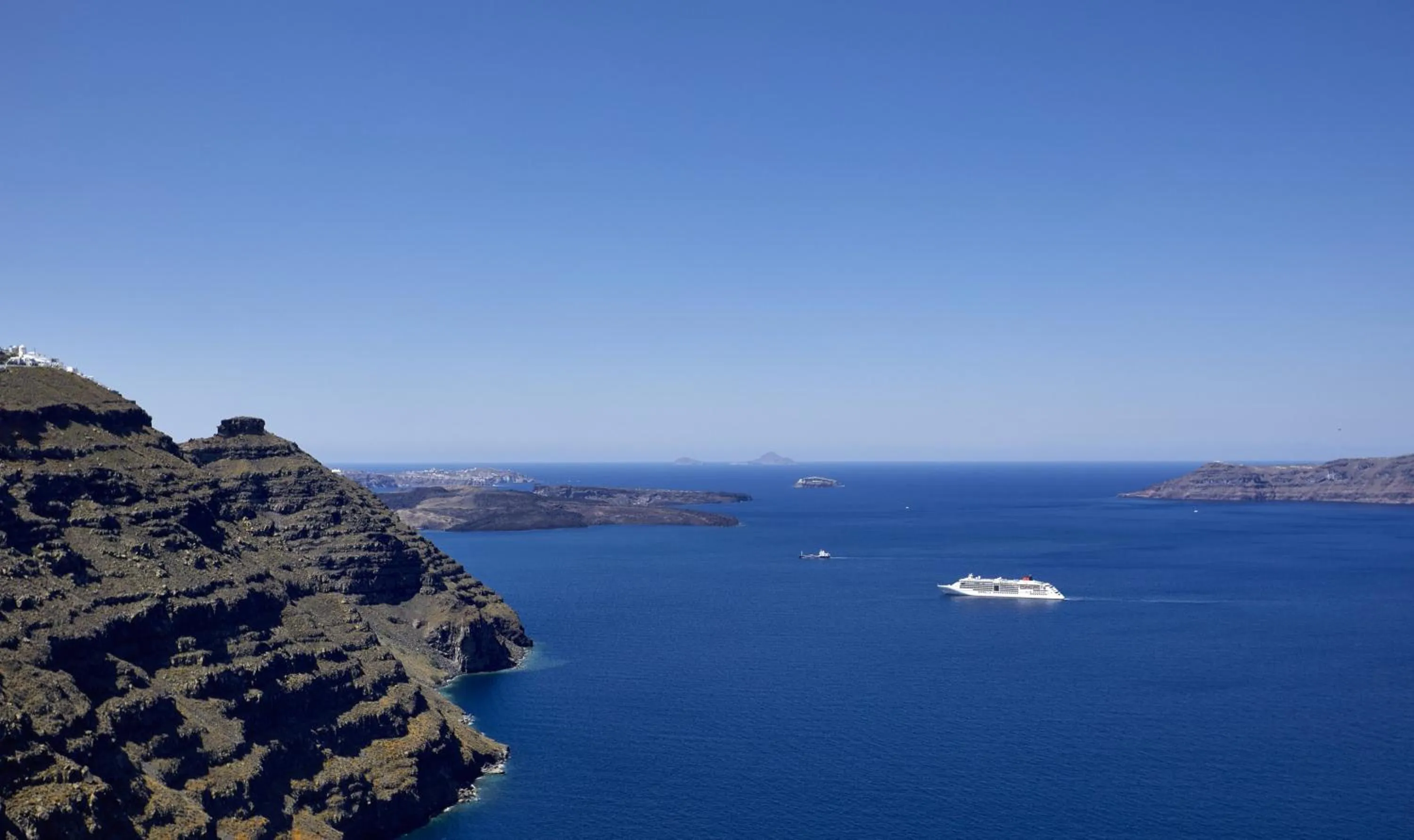 Sea view in Santorini Princess Spa Hotel