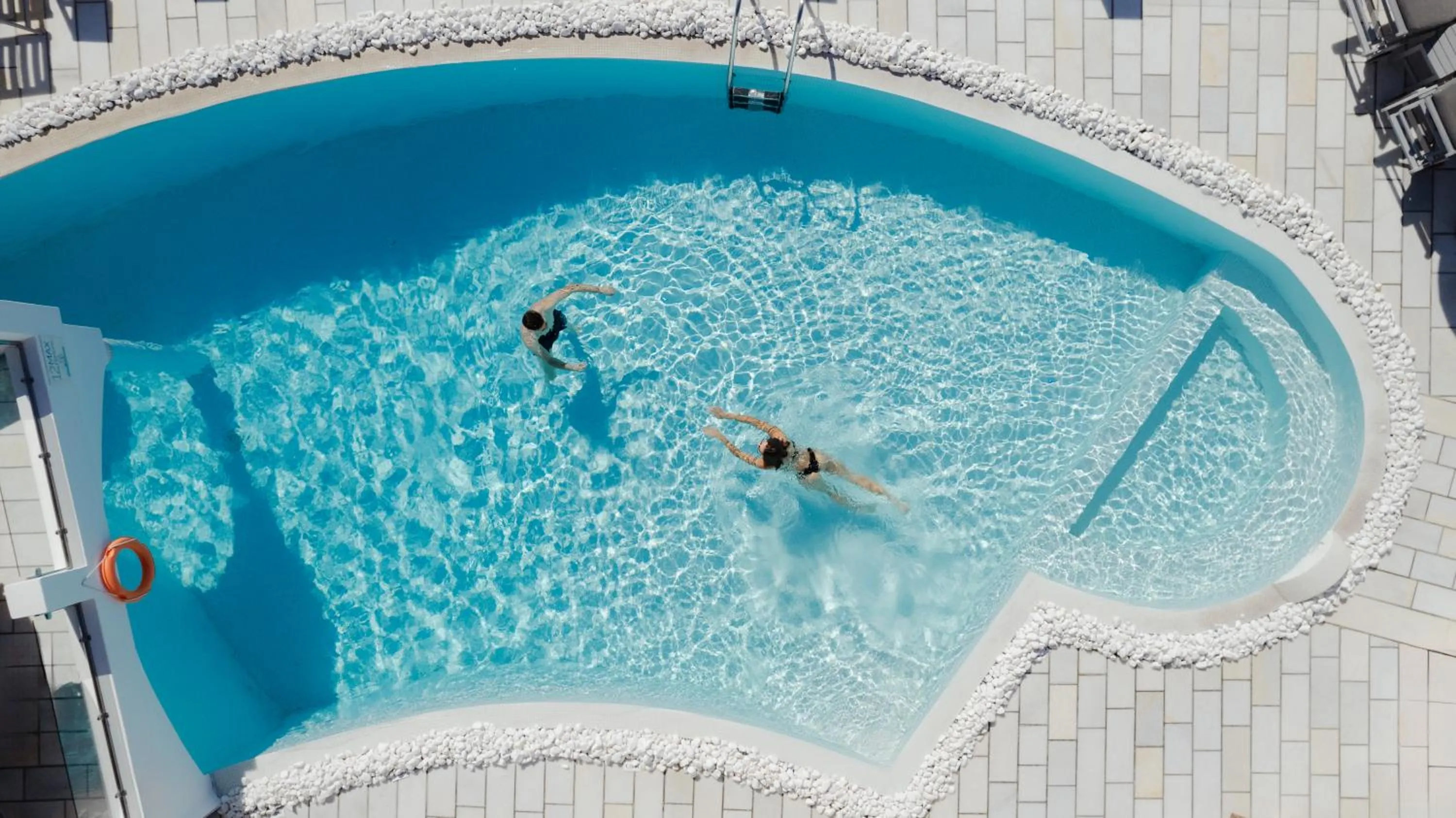 Swimming pool in Santorini Princess Spa Hotel