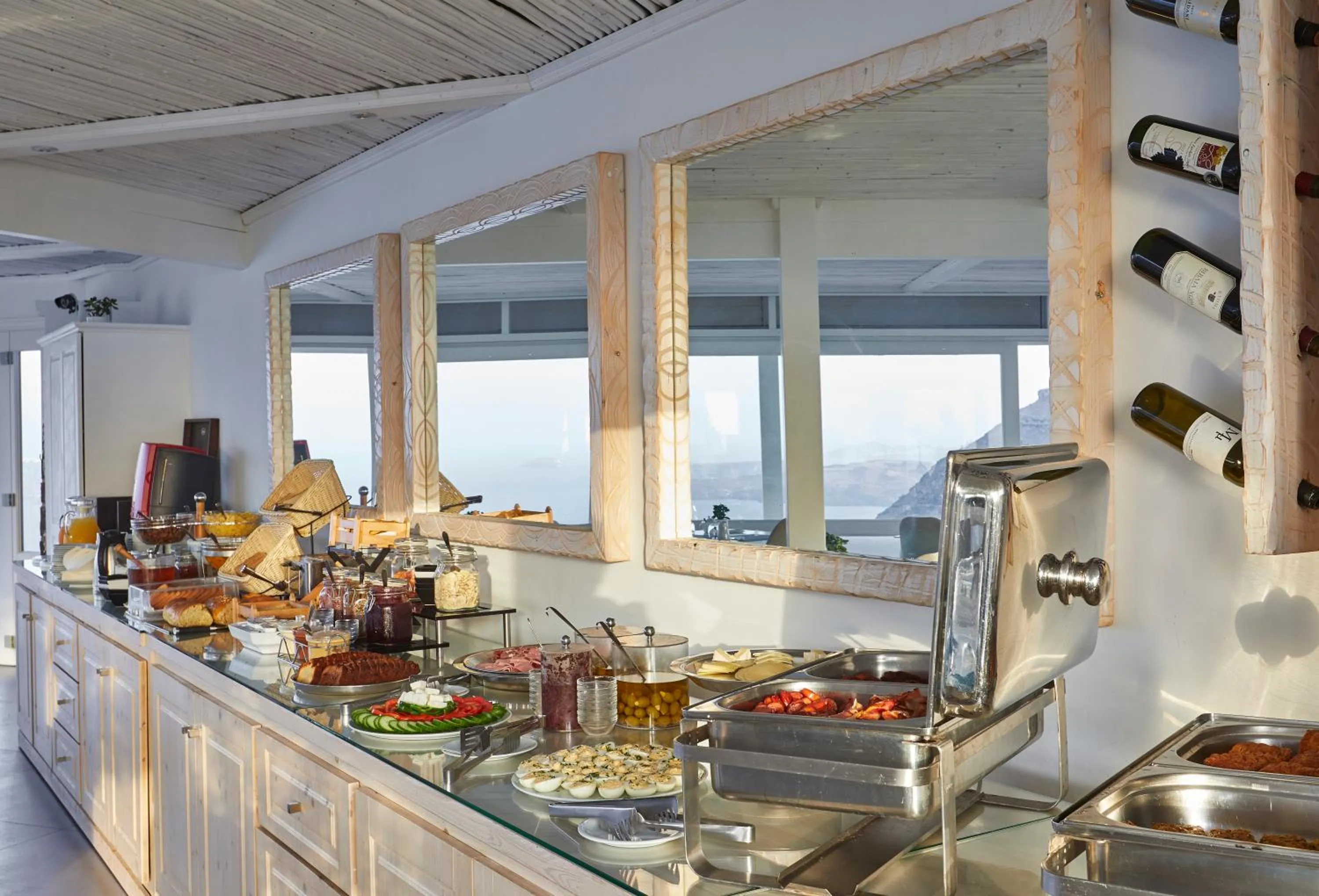 Food and drinks in Santorini Princess Spa Hotel