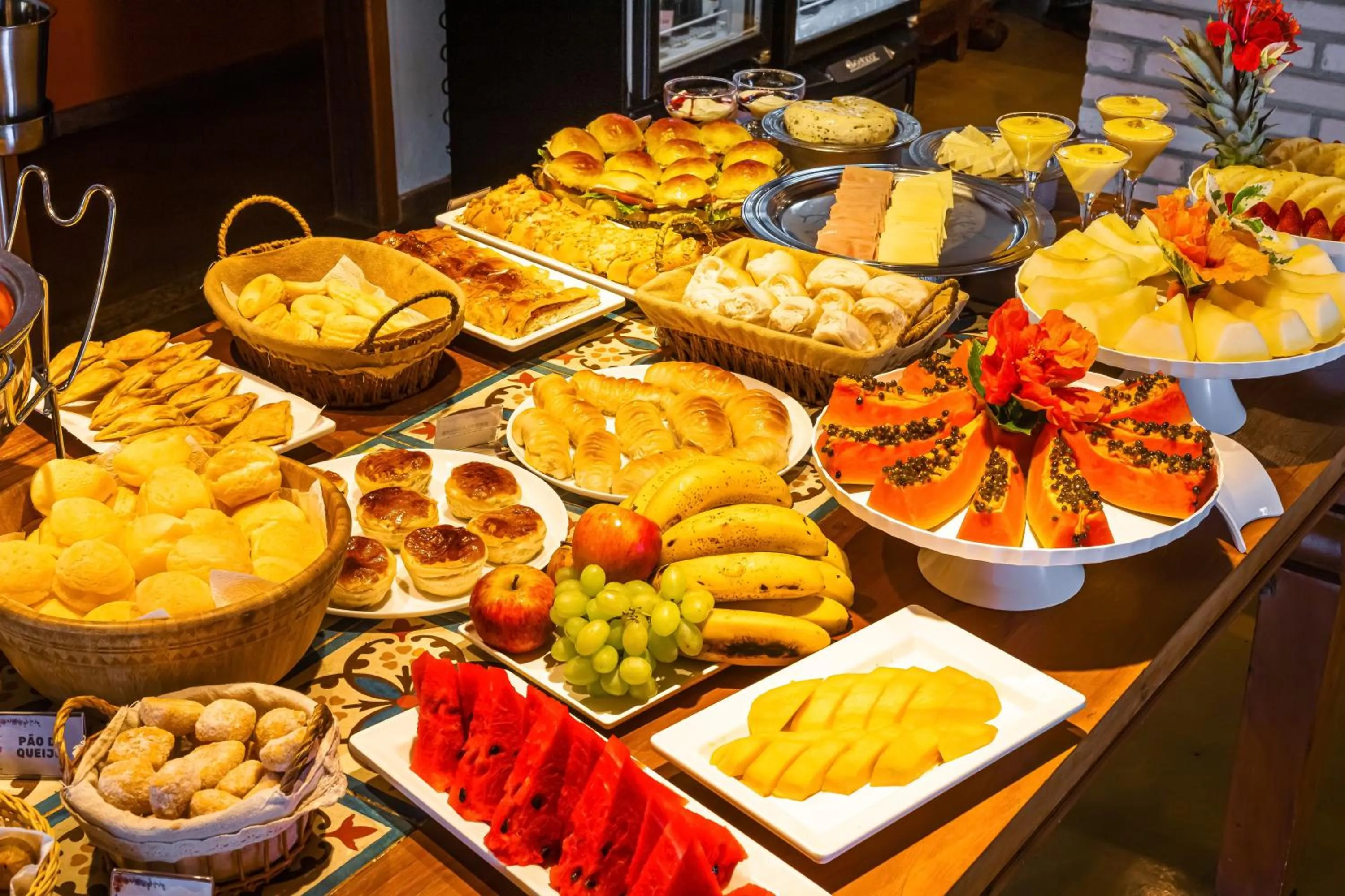 Breakfast in Pousada Flores do Cerrado