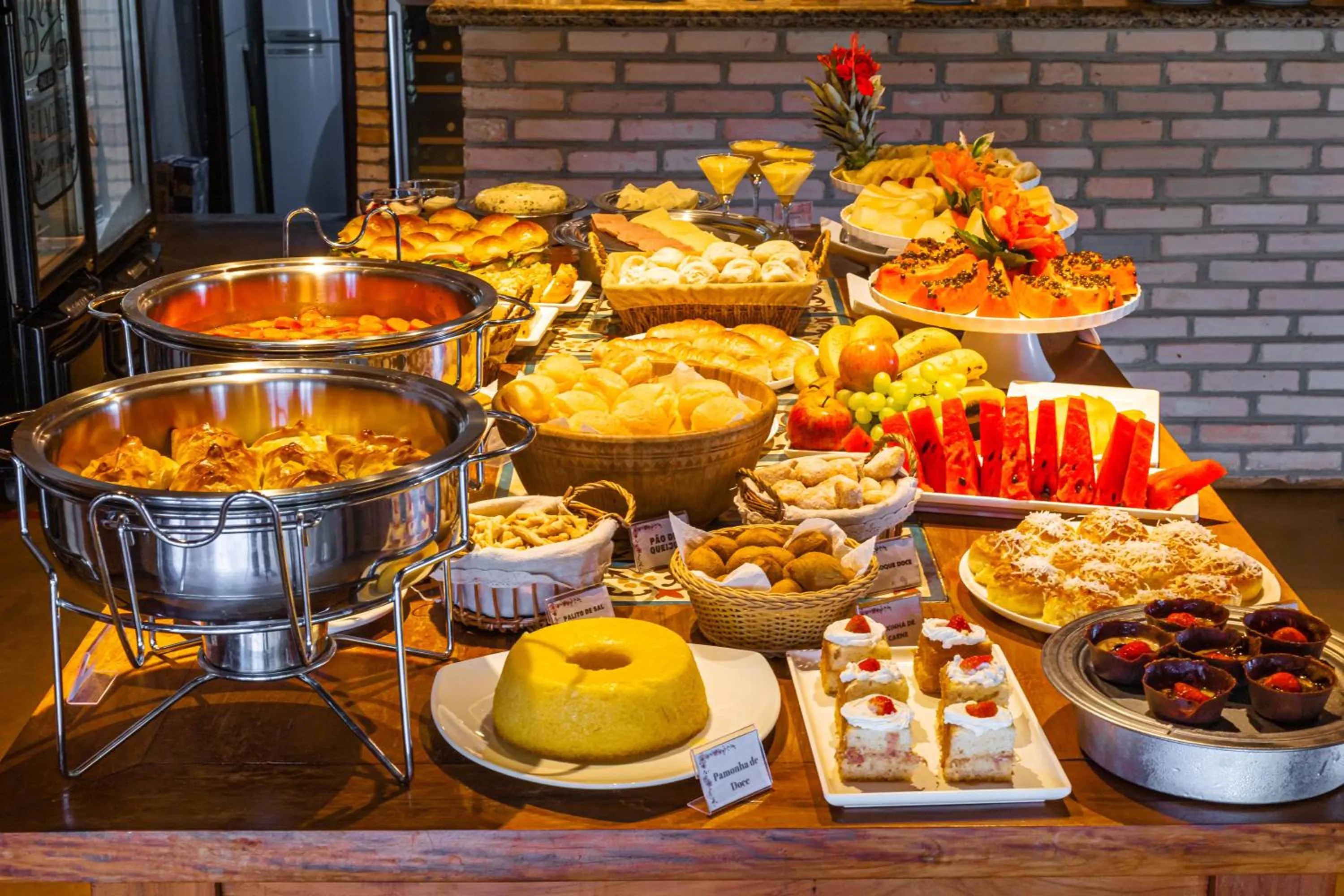 Breakfast in Pousada Flores do Cerrado