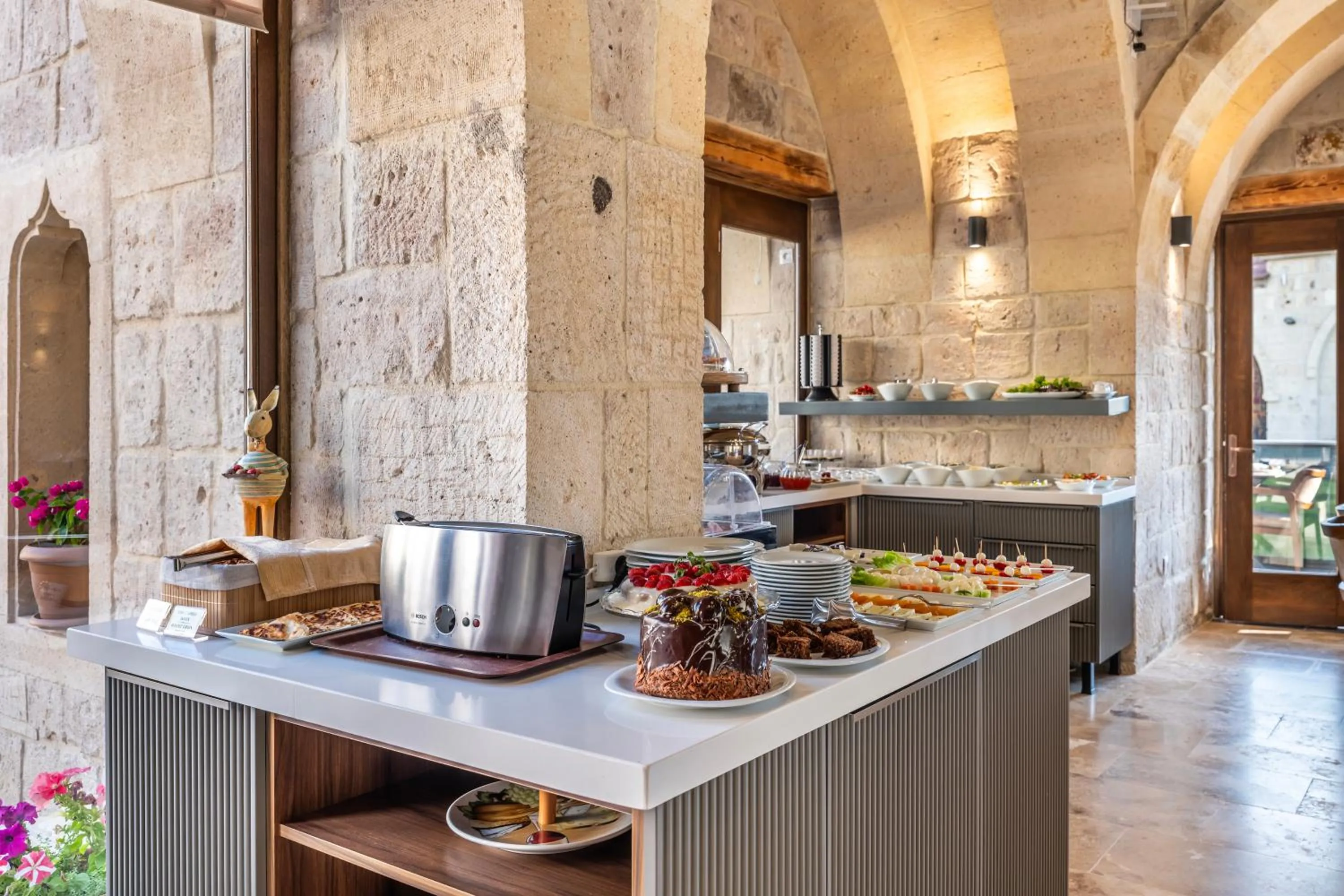 Buffet breakfast in Cappadocia Estates Hotel