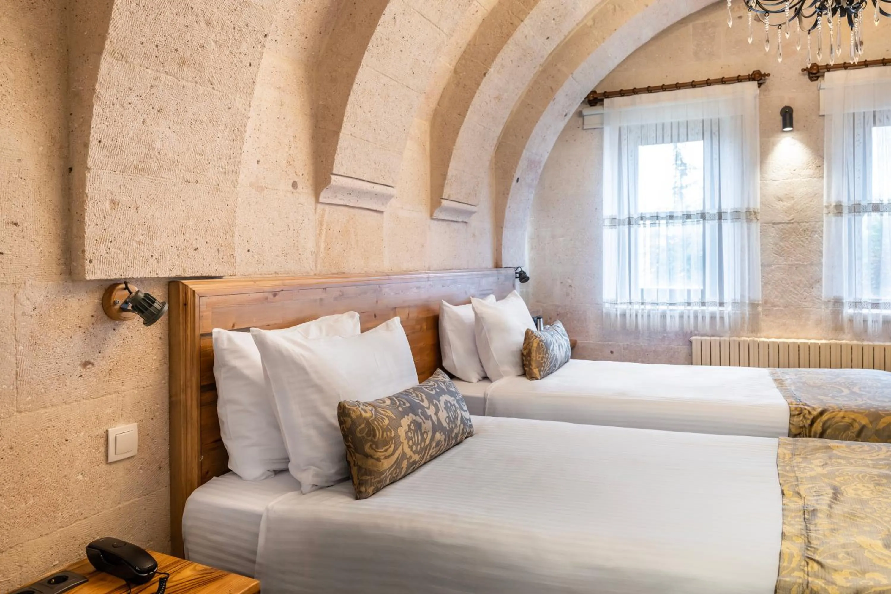 Bed in Cappadocia Estates Hotel